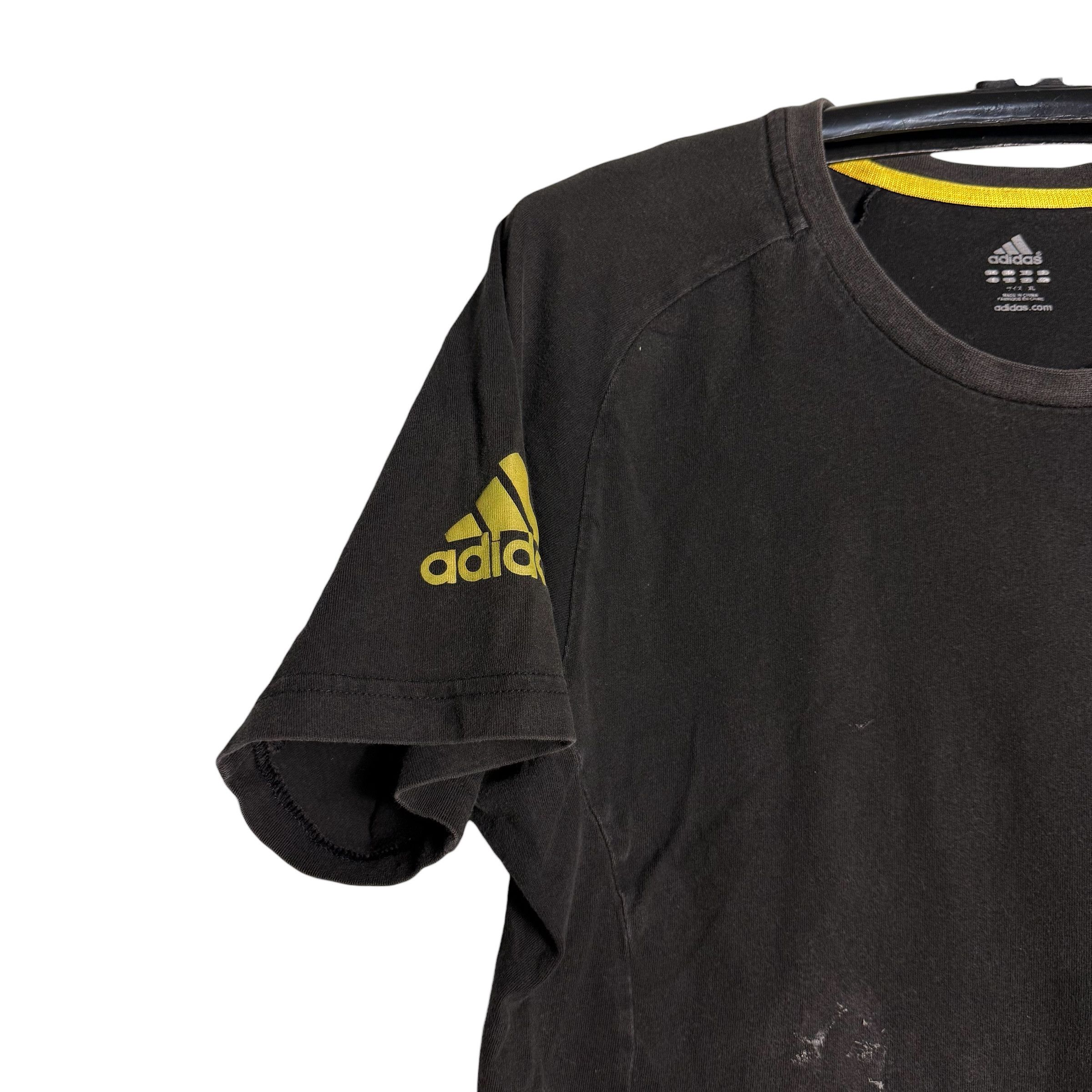 Adidas 🔥RARE🔥Adidas x 24Karats Big Logo Cliamalite T-shirt Size US XL / EU 56 / 4 - 6 Thumbnail