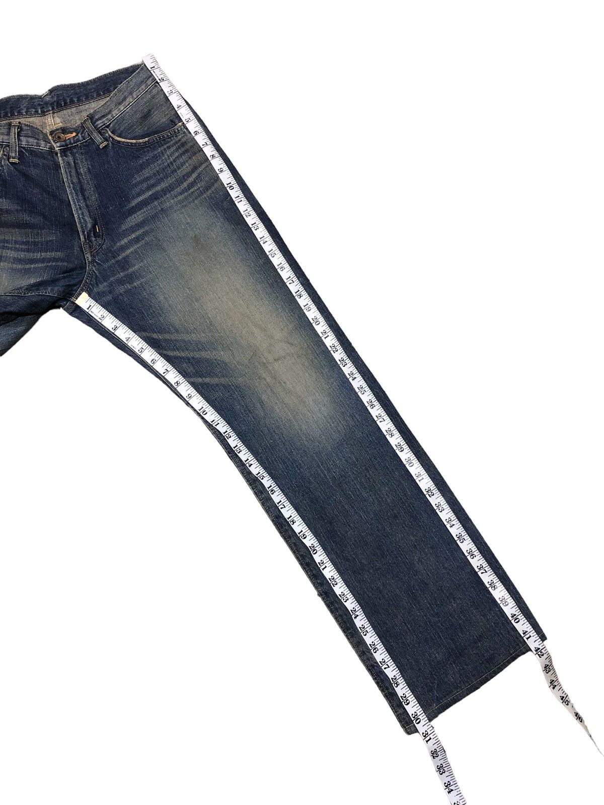 Edwin BAGGY WIDE LEG RUSTY BLUE SELVEDGE DENIM Size US 30 / EU 46 - 7 Thumbnail
