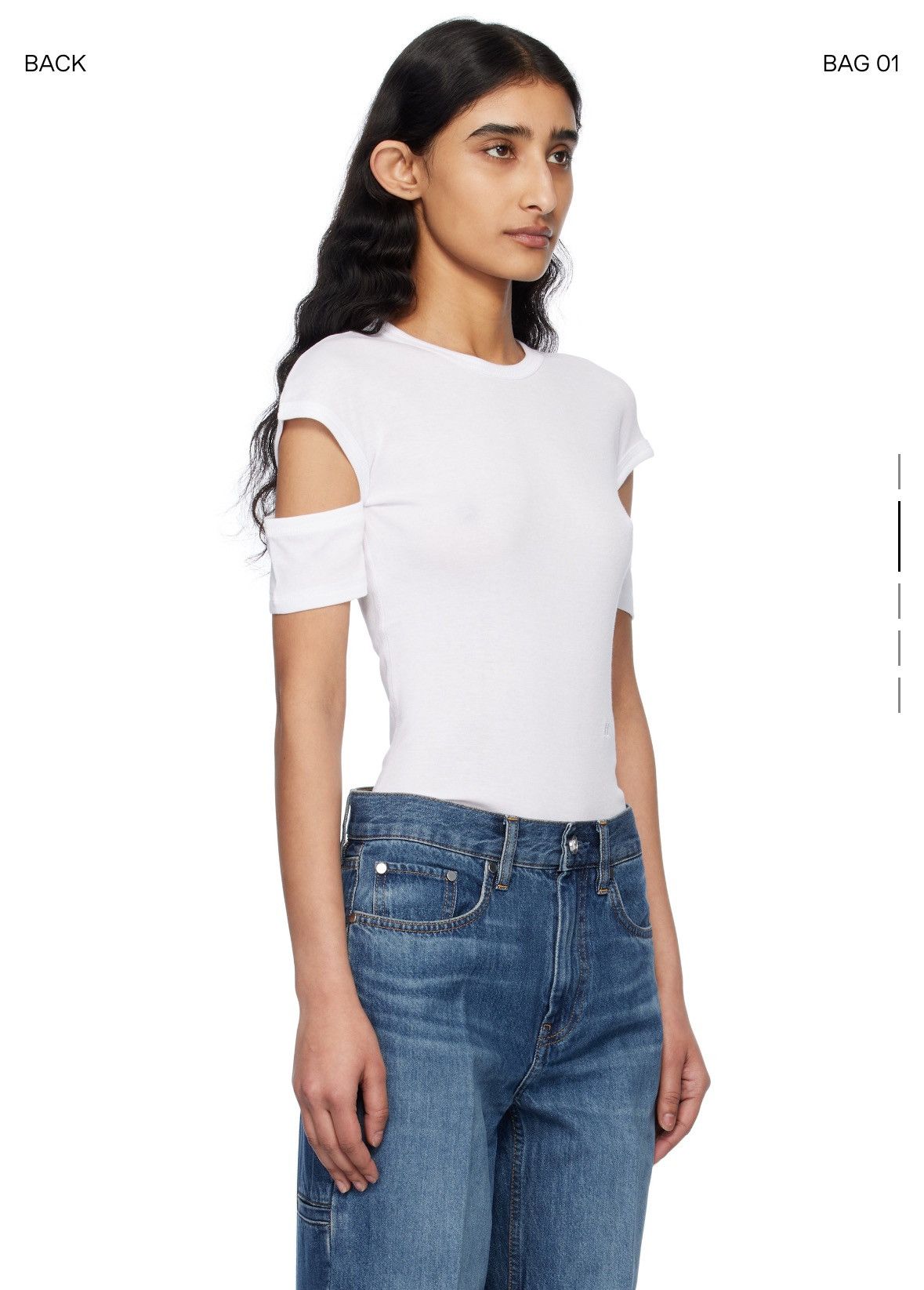 Helmut Lang Helmut Lang spandex tshirt Size M / US 6-8 / IT 42-44 - 3 Thumbnail