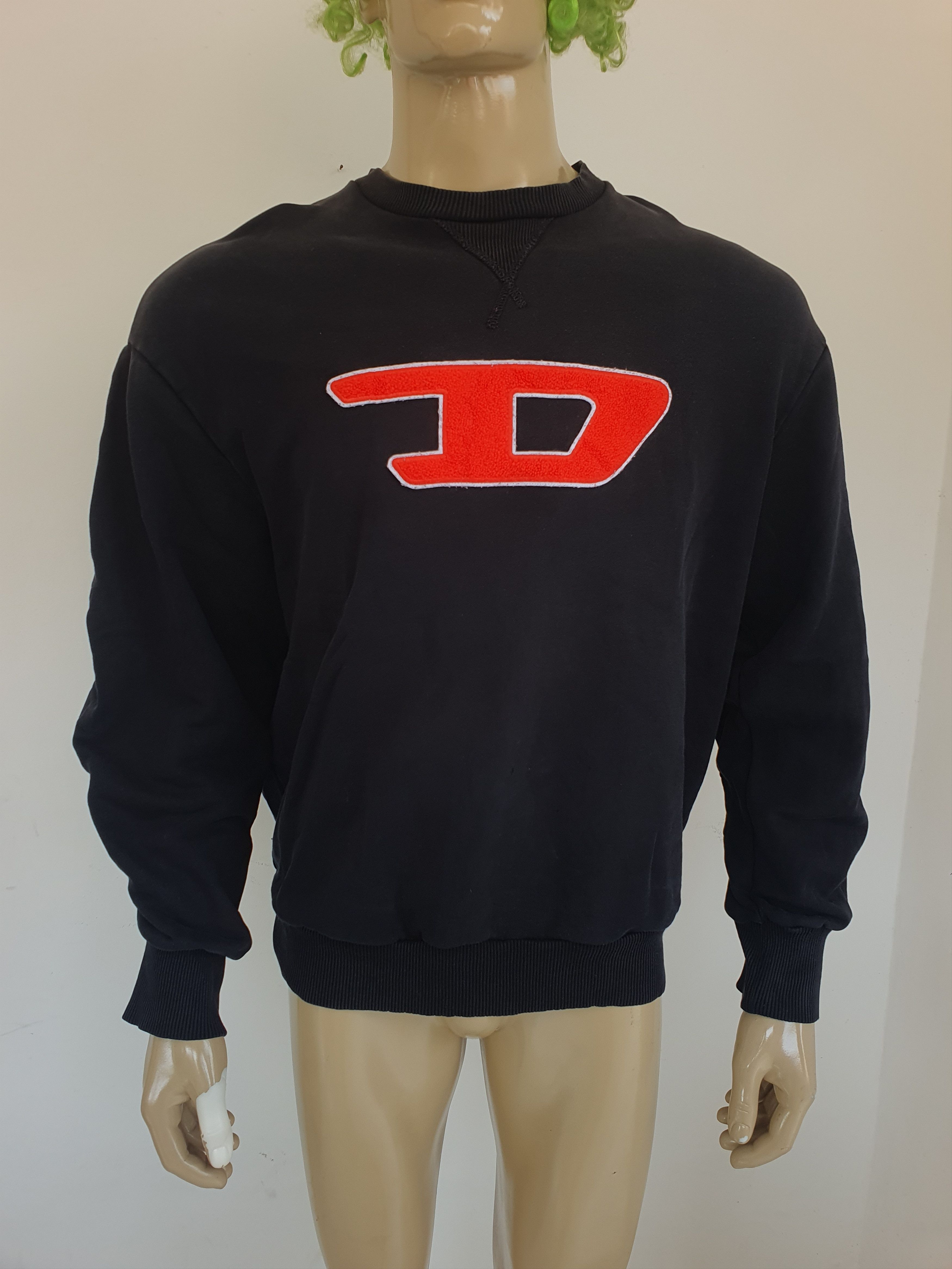 Diesel × Vintage DIESEL logo crewneck sweater Size US S / EU 44-46 / 1 - 8 Thumbnail