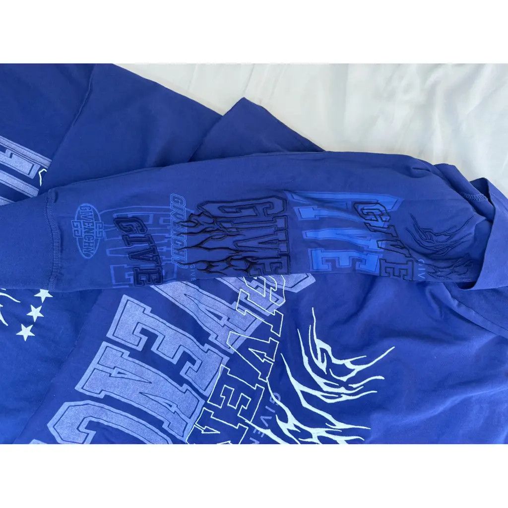 Givenchy o1gr1nt0125 All-In-One Balaclava T-Shirt in Cobalt Blue Size US M / EU 48-50 / 2 - 4 Thumbnail