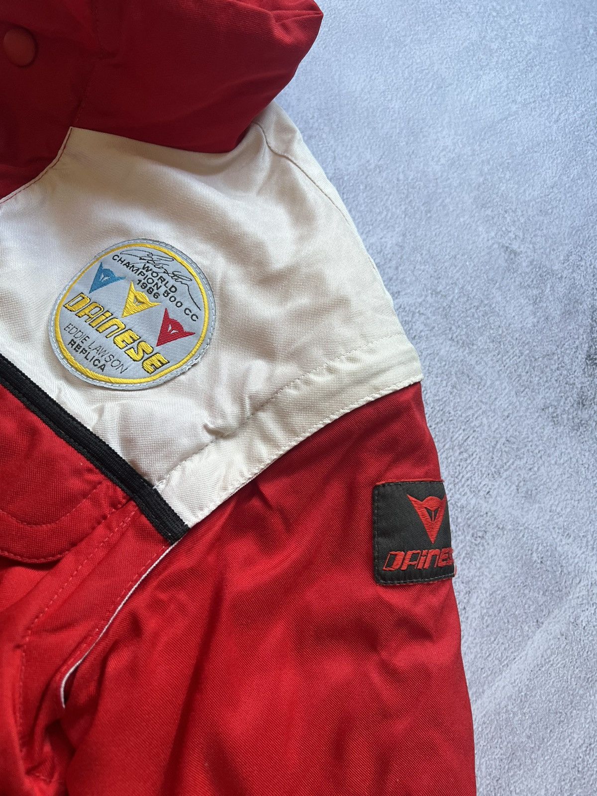 Dainese × Vintage VINTAGE DAINESE EDDIE LAWSON 1986 RACING JACKET Size US M / EU 48-50 / 2 - 5 Thumbnail