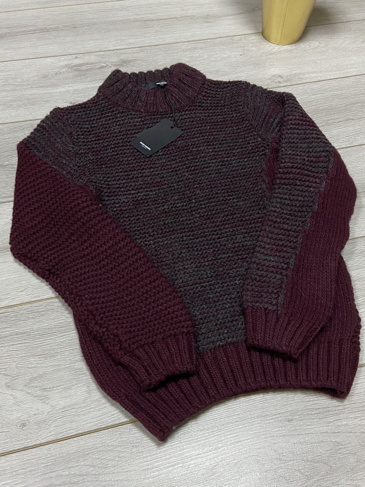 Takeshy Kurosawa Takeshy Kurosawa knitted wool sweater Size US S / EU 44-46 / 1 - 6 Thumbnail