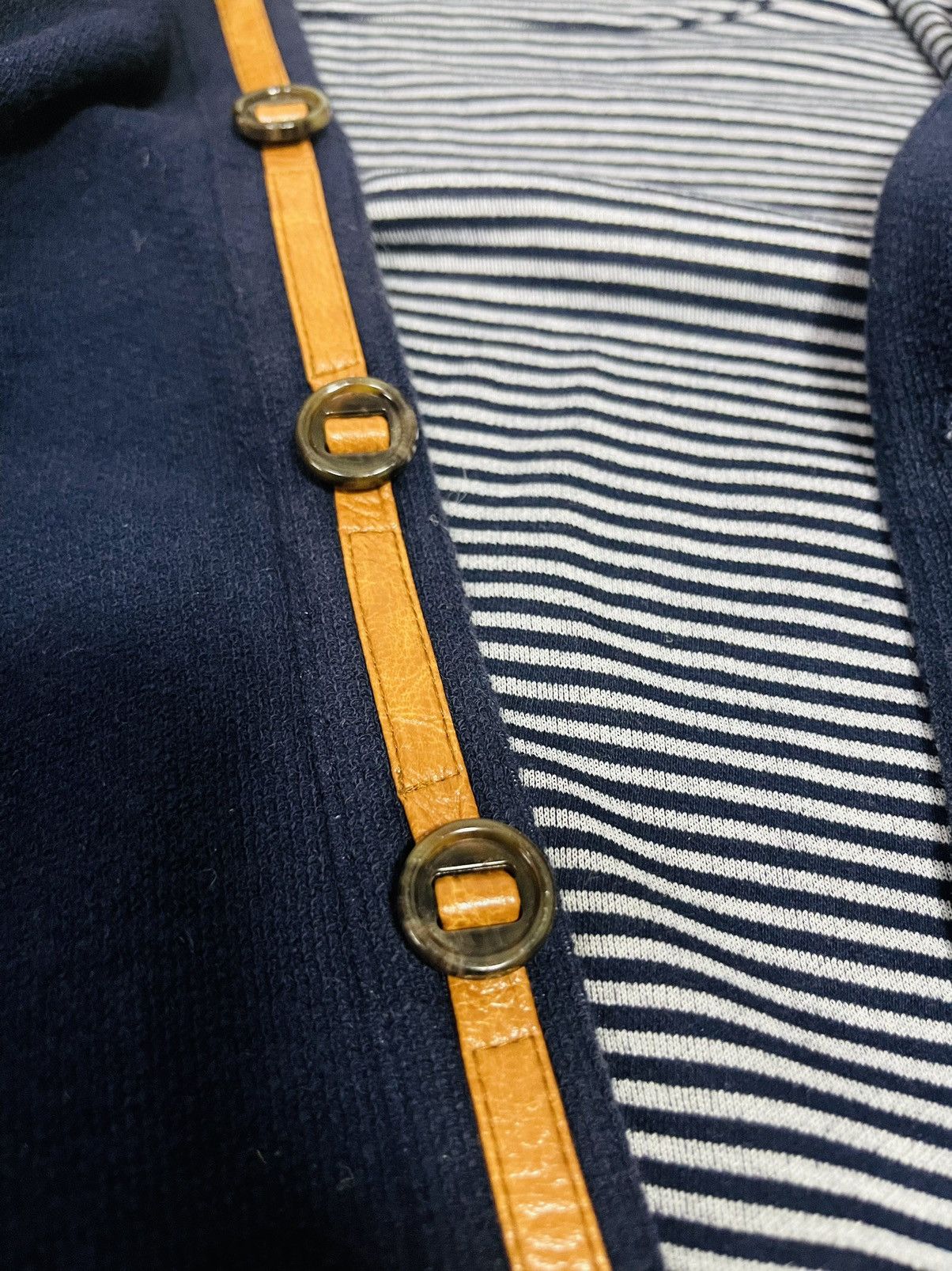 ABAHOUSE × Japanese Brand Abahouse Knitted Button Up Cardigan (06) Size US M / EU 48-50 / 2 - 4 Thumbnail