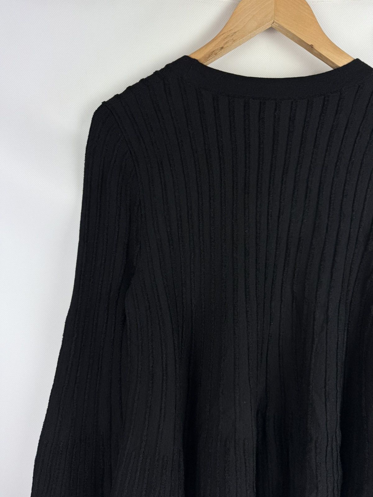 Cos Cos Bell Sleeve Ribbed Lagenlook Wool Sweater Pullover Size S / US 4 / IT 40 - 18 Thumbnail