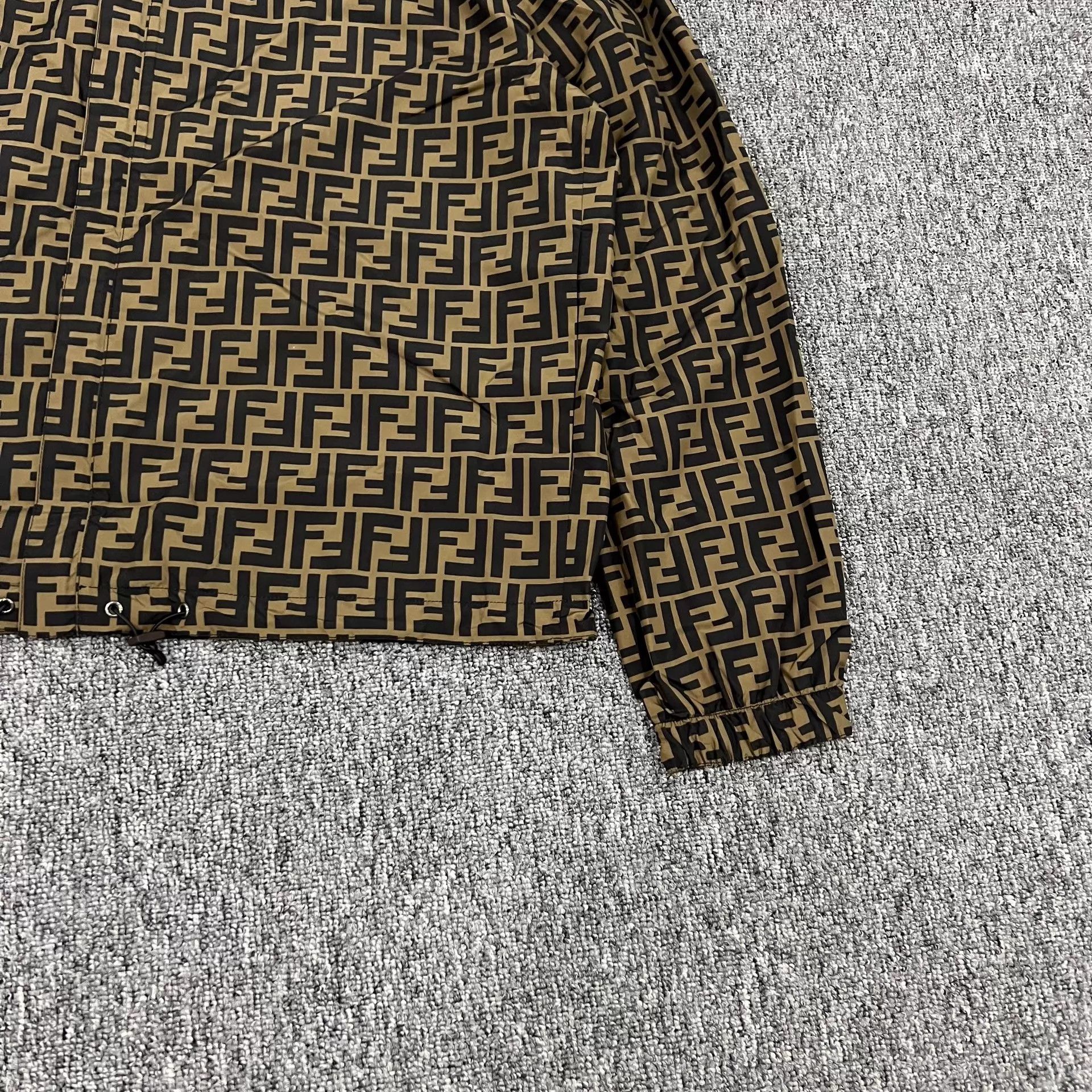 Fendi Fendi 2-Sided FF Monogram Hooded Zip Jacket Size 54 Size US L / EU 52-54 / 3 - 5 Thumbnail