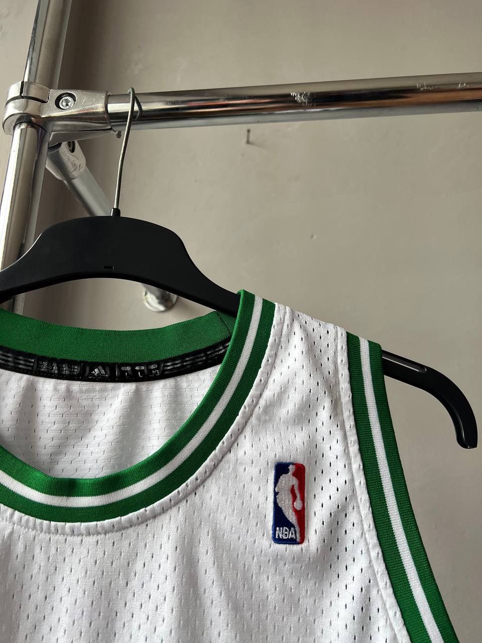 NBA 2014 BOSTON CELTICS #33 BIRD ADIDAS BASKETBALL JERSEY SZ L Size US L / EU 52-54 / 3 - 6 Thumbnail