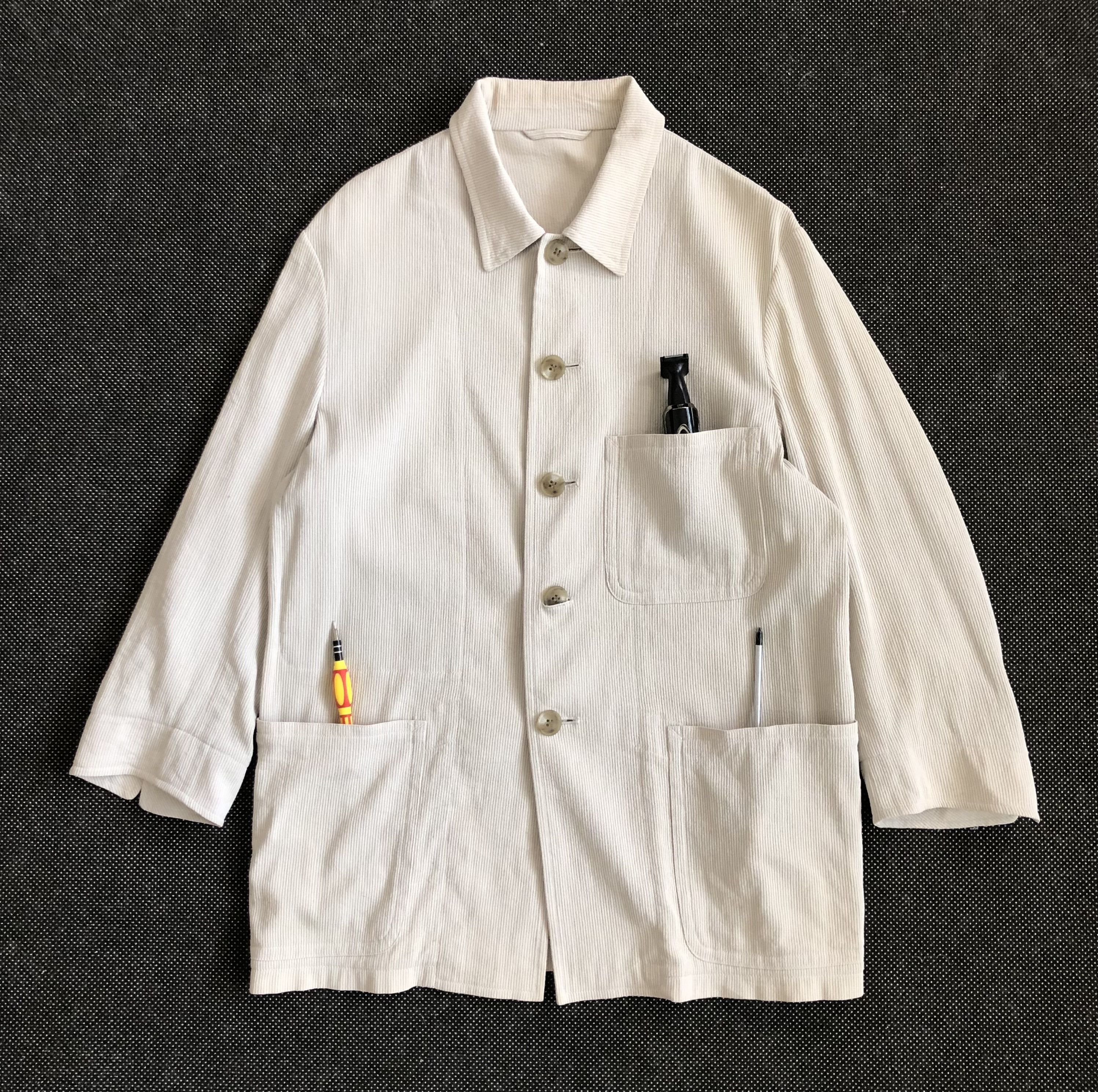 Yohji Yamamoto RARE🔥VINTAGE Y’S AGAINST ALL RISK D’URBAN CHORE JACKET Size US M / EU 48-50 / 2 - 1 Thumbnail