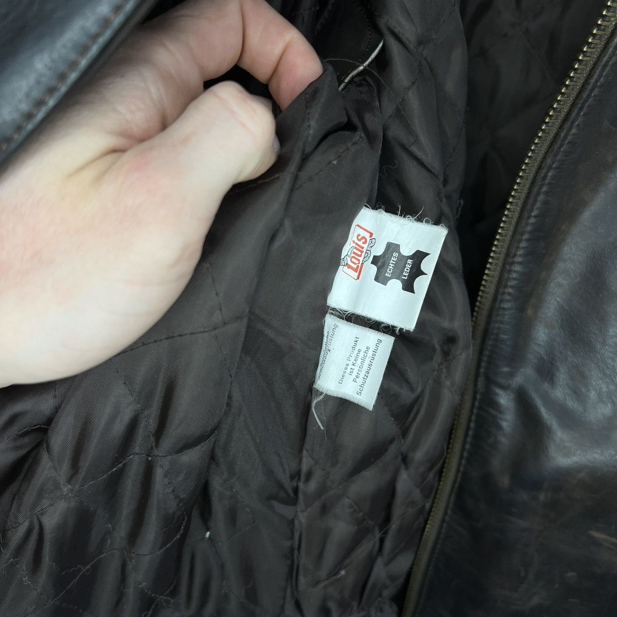 Vintage Moto Vintage Racing Leather Jacket Ramones Biker 90s Punk Size US L / EU 52-54 / 3 - 8 Thumbnail