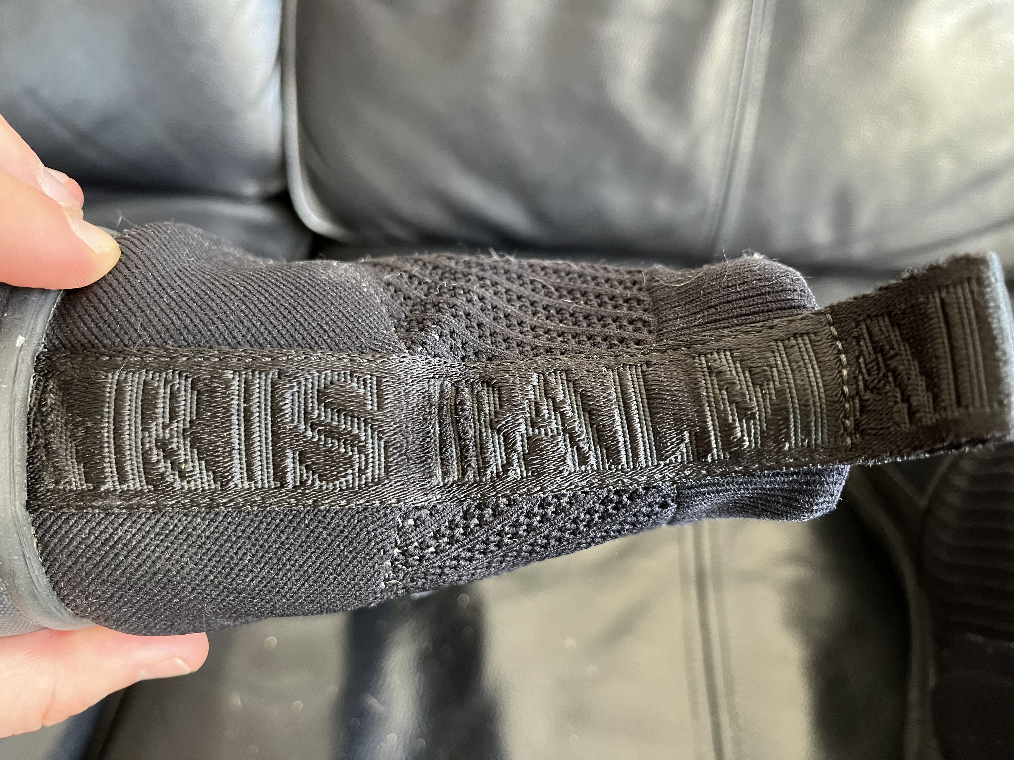 Balmain Balmain Paris Black Leather Strap Shoe Size US 12 / EU 45 - 7 Thumbnail