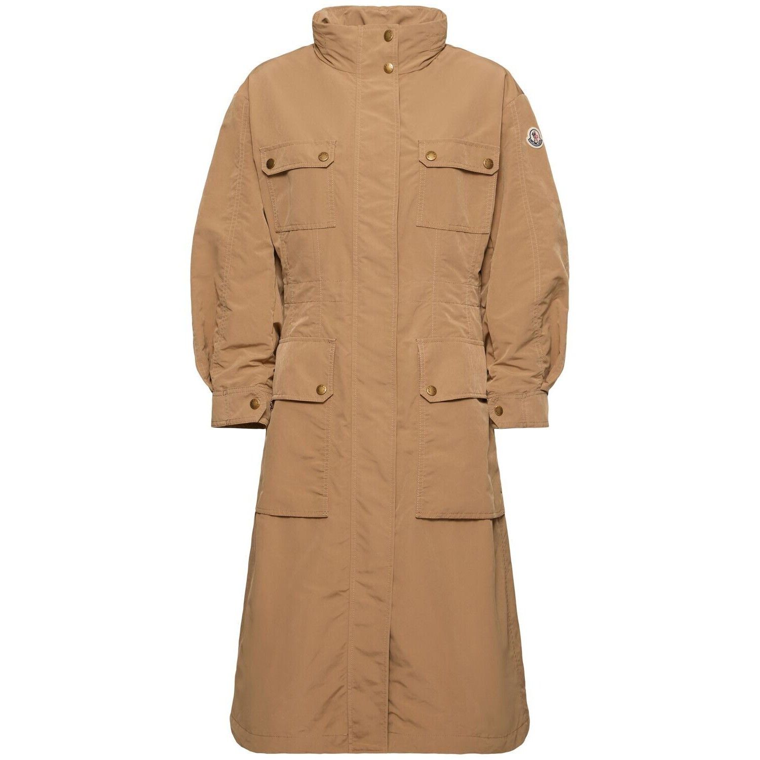 MONCLER Nantes $2185 Women's Beige Parka Jacket New (Women's