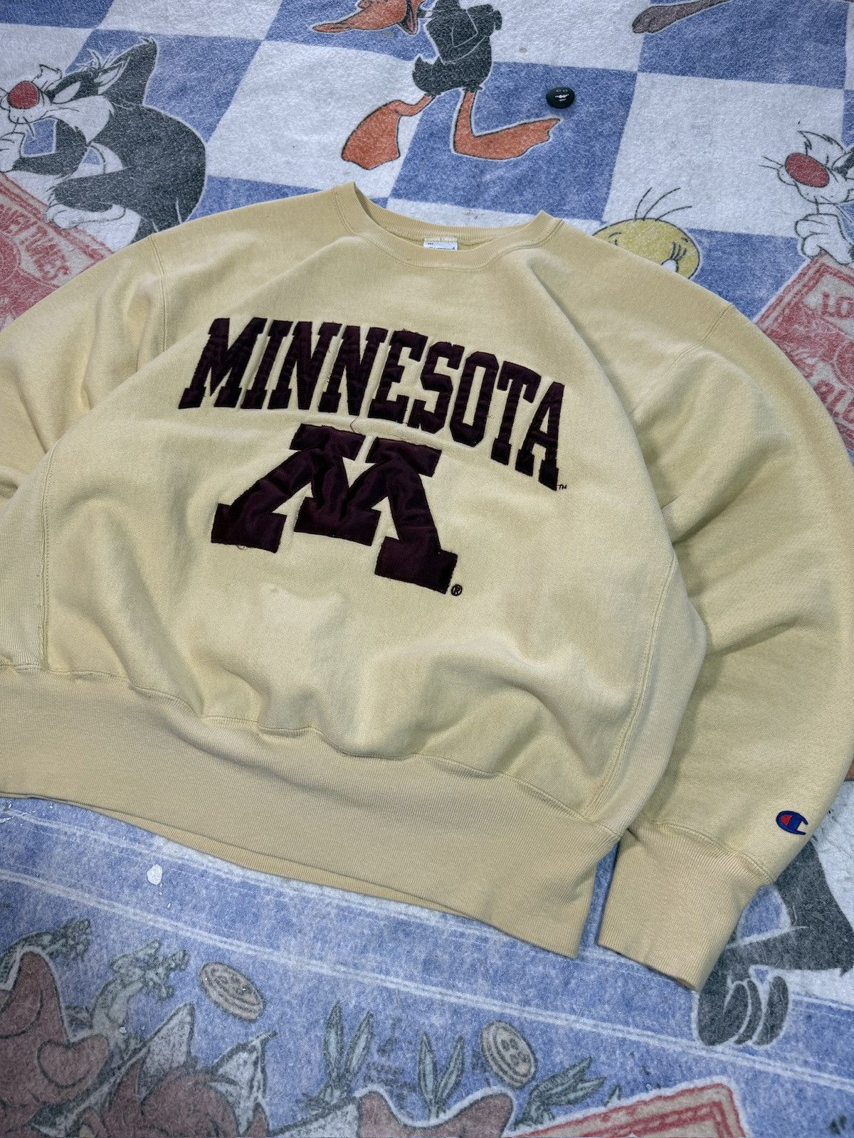 Champion Vintage minnesota gophers reverse weave crewneck sweatshirt Size US XL / EU 56 / 4 - 2 Thumbnail