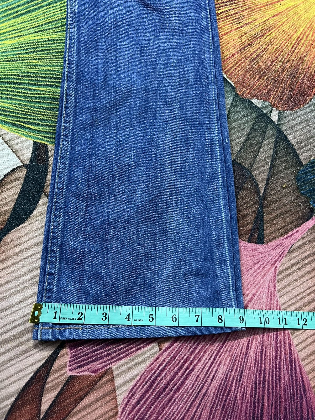 Levi's × Levi's Made & Crafted × Levi's Vintage Clothing FLARE💥VINTAGE 80’s LEVIS 517 ORANGE TAB BUTTON #8 Size US 27 - 13 Thumbnail