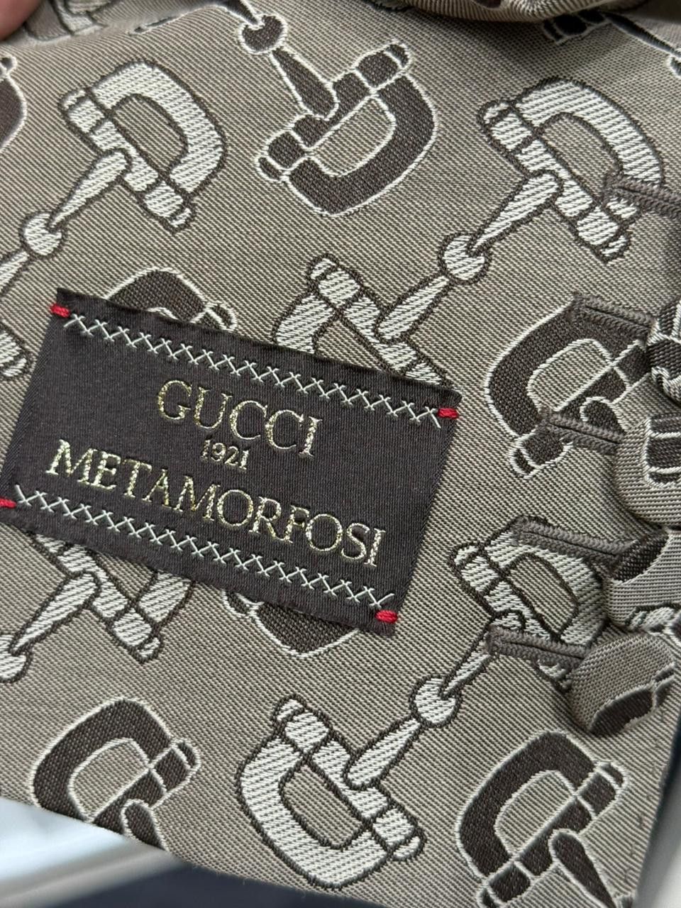 Gucci CC28 Maxi Horsebit Double-Breasted Blazer in Brown Size US M / EU 48-50 / 2 - 7 Thumbnail