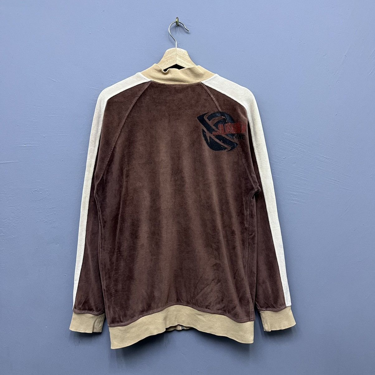 Lost Enterprises Vintage Y2K Lost Enterprises Skateboards Velour Track Jacket Size US M / EU 48-50 / 2 - 2 Thumbnail