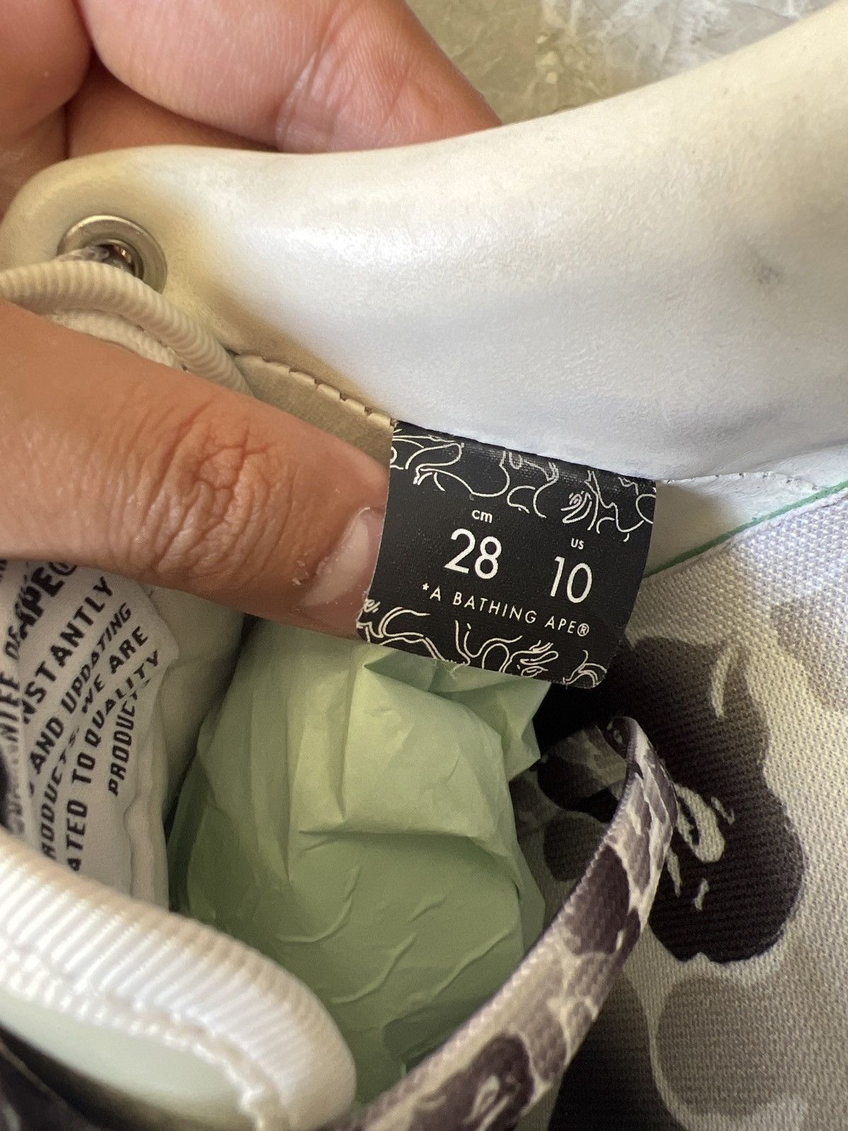 Bape Bape Sta Camo Grey Anniversary 11th Size US 10 / EU 43 - 9 Thumbnail