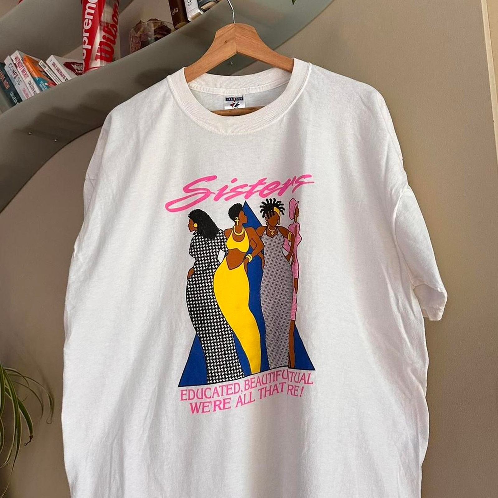 Jerzees × Vintage Vintage Sisters African American Women Empowerment Shirt Size US XL / EU 56 / 4 - 2 Thumbnail