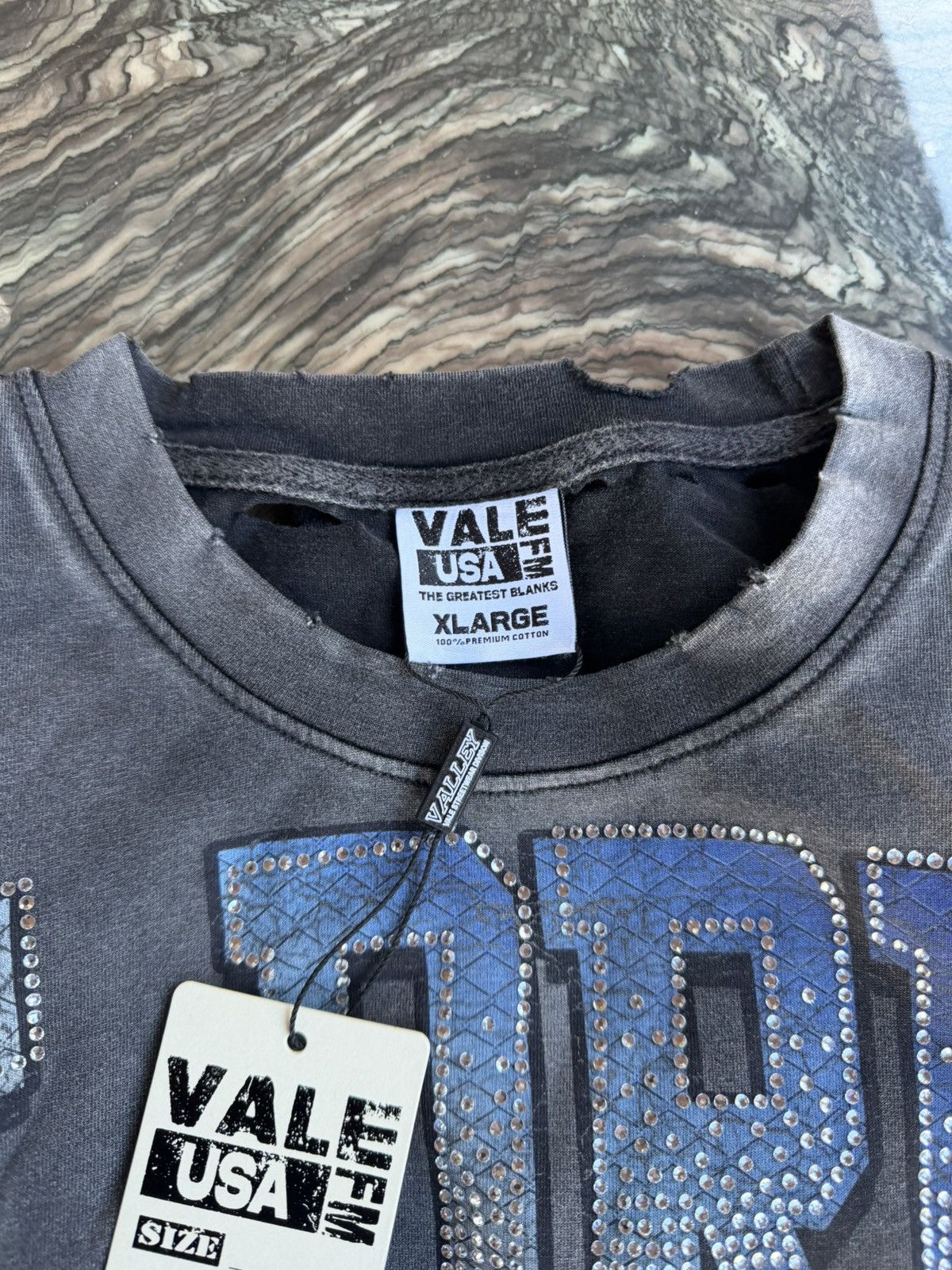 Vale Vale Forever Speed Bling Tee Black Size XL New Size US XL / EU 56 / 4 - 6 Thumbnail
