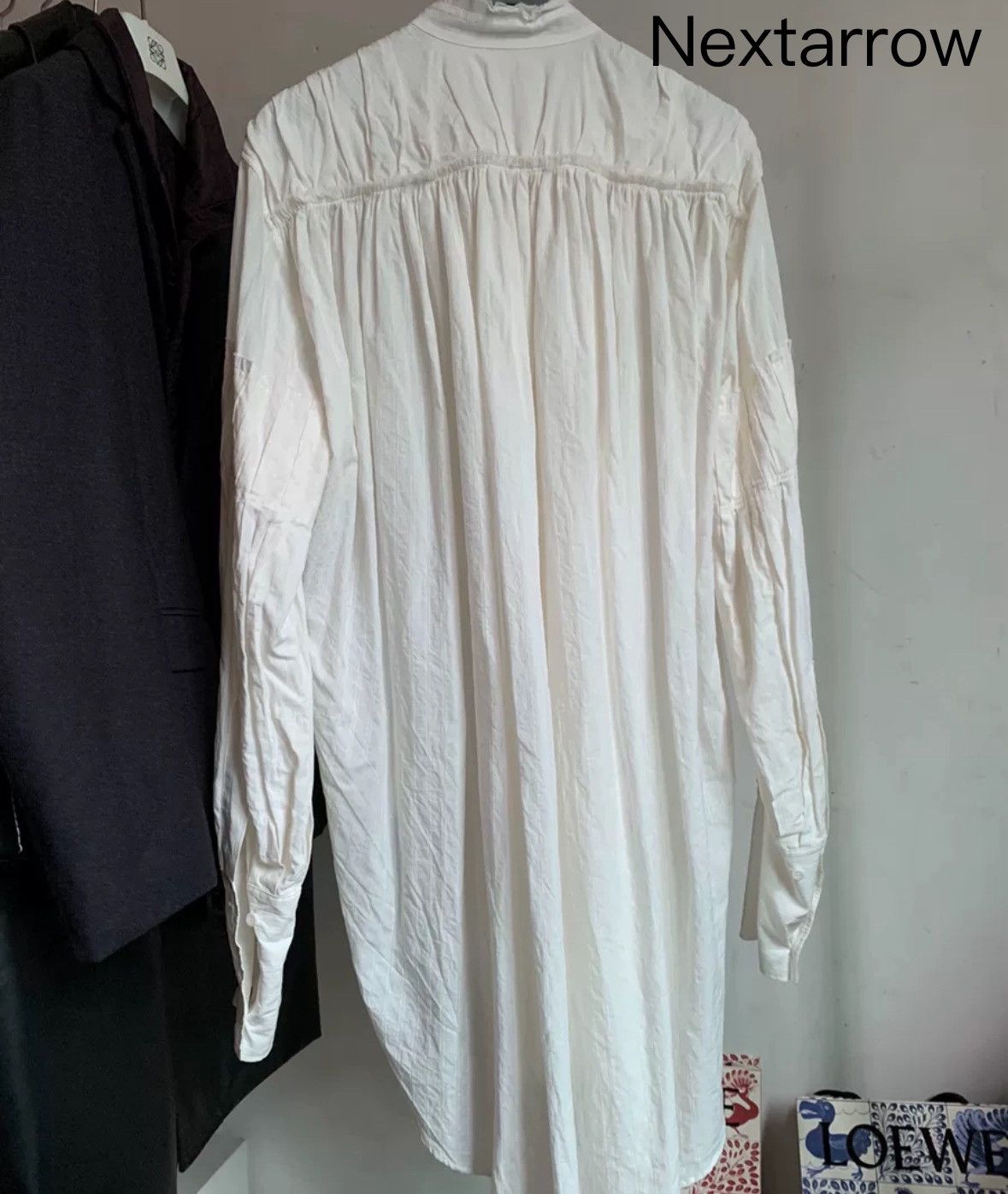Ann Demeulemeester ANN DEMEULEMEESTER Robe Poet Shirt2412-Nextarrow Size US M / EU 48-50 / 2 - 2 Thumbnail