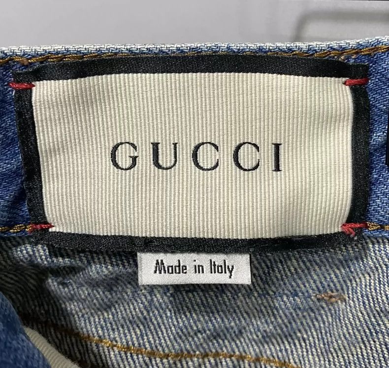 Gucci Gucci Embroidered pattern jeans 2502-Nextarrow Size US 34 / EU 50 - 6 Thumbnail