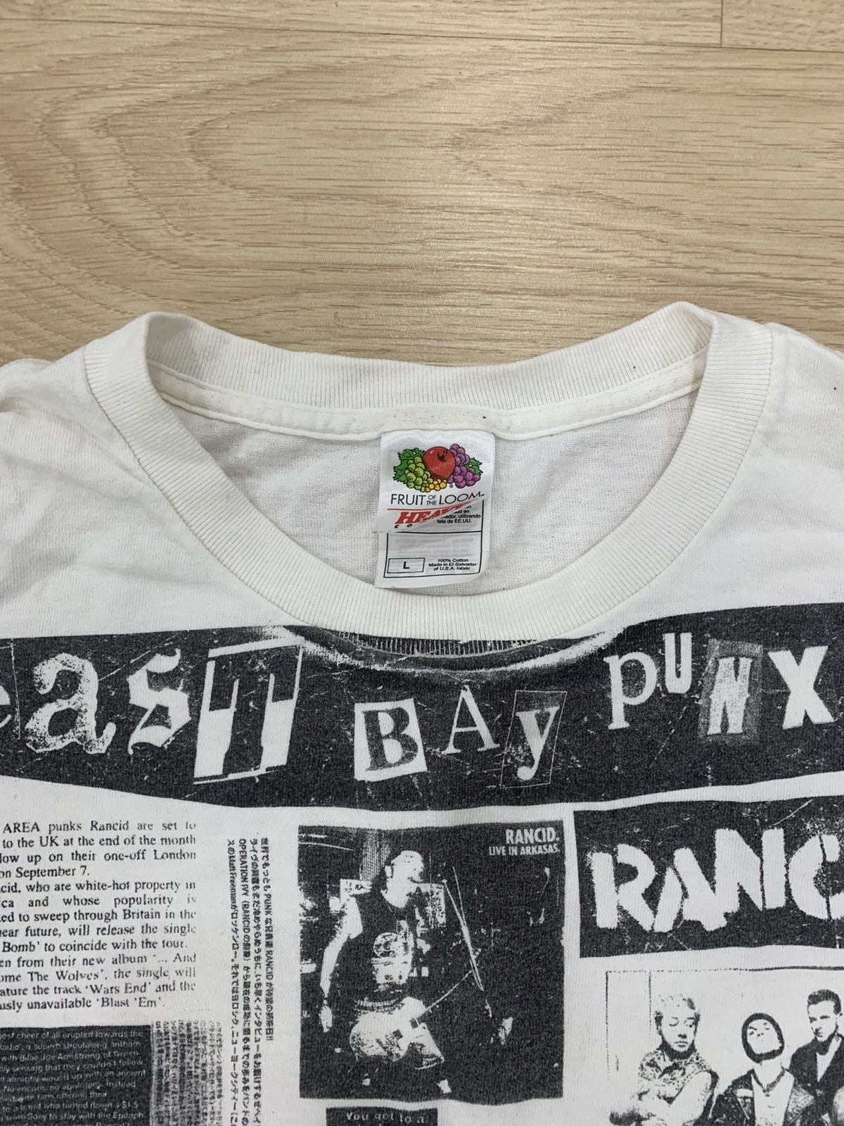 Band Tees VTG BAND RANCID TOUR SHIRT SEX PISTOLS THE CLASH GREEN DAY Size US L / EU 52-54 / 3 - 3 Thumbnail