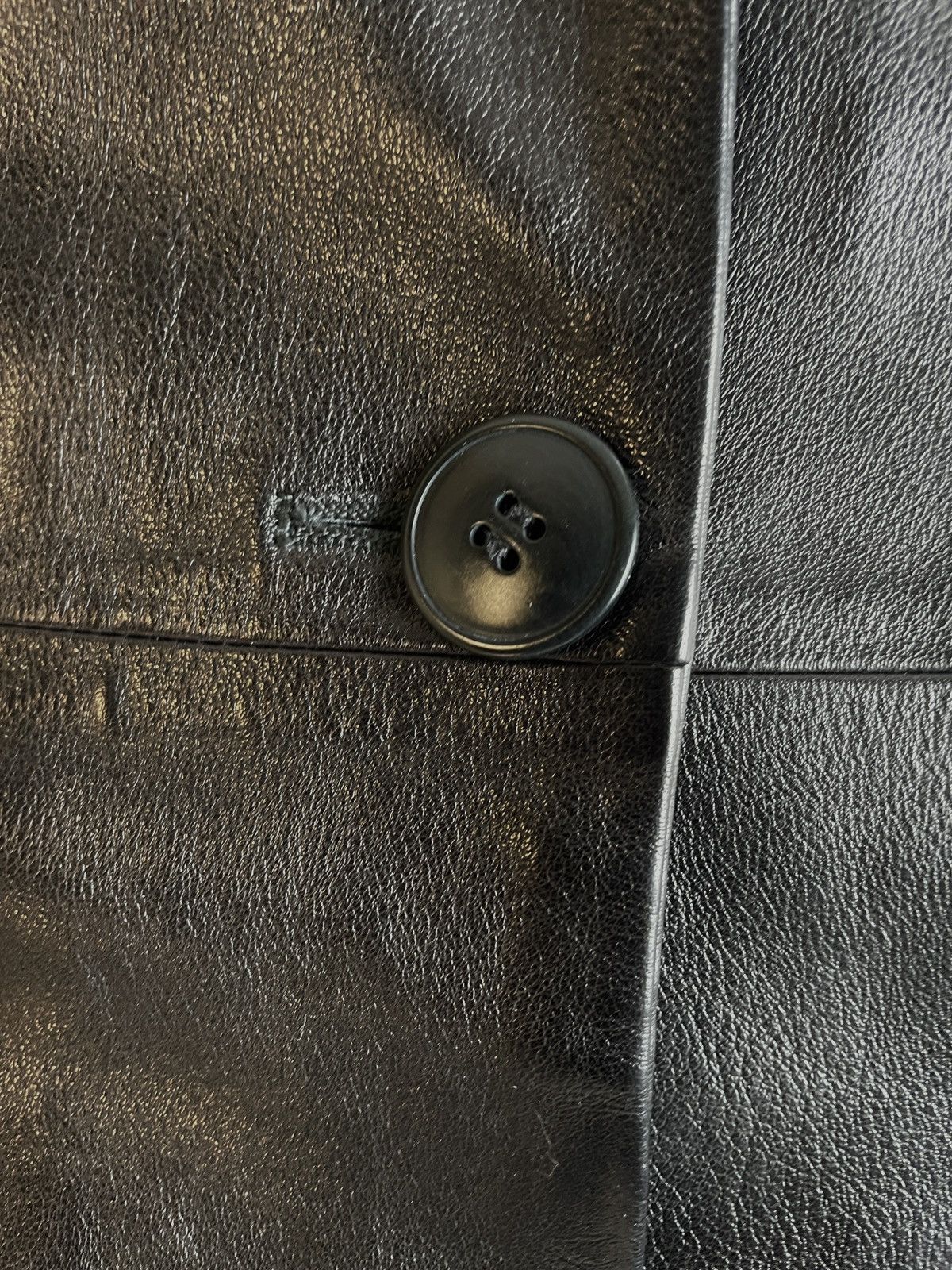 Miu Miu LONG LEATHER MIU MIU JACKET Size S / US 4 / IT 40 - 5 Thumbnail
