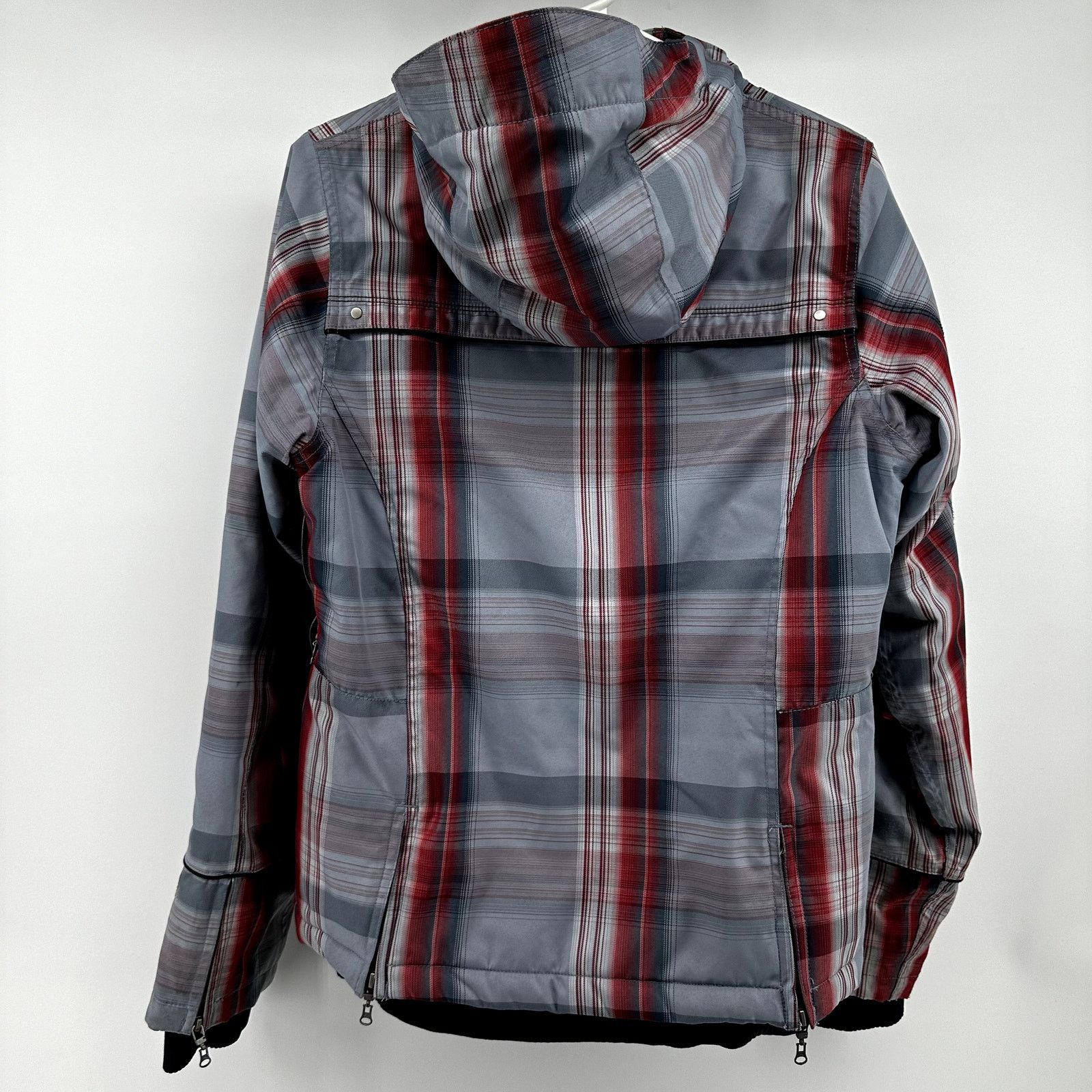 686 686 Acc Caliber Insulated Jacket Full Zip Hood Plaid M Size M / US 6-8 / IT 42-44 - 9 Thumbnail