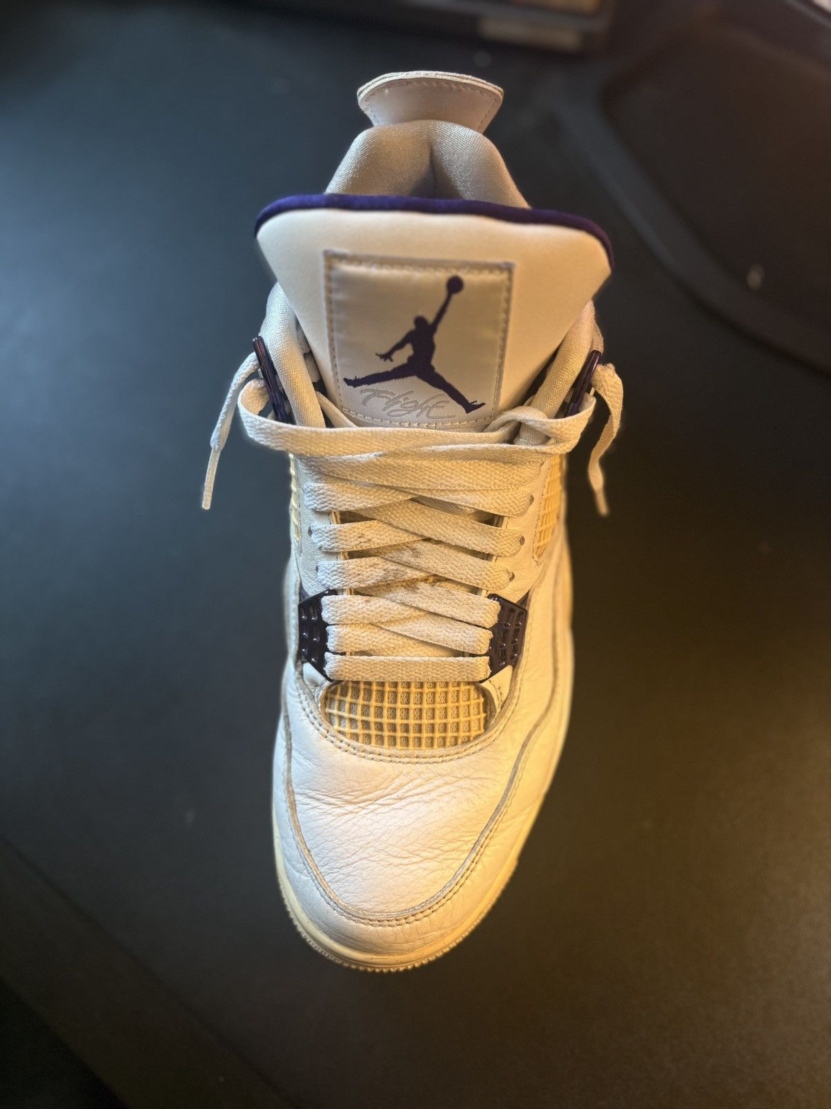 Jordan Brand Jordan 4 Metallic Purple Size US 8 / EU 41 - 6 Thumbnail