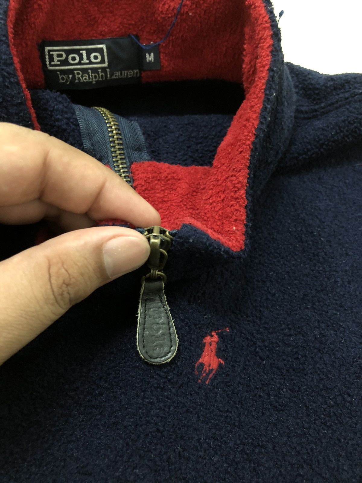 Polo Ralph Lauren Vintage Polo Ralph Lauren Fleece Half Zipper Size US M / EU 48-50 / 2 - 3 Thumbnail