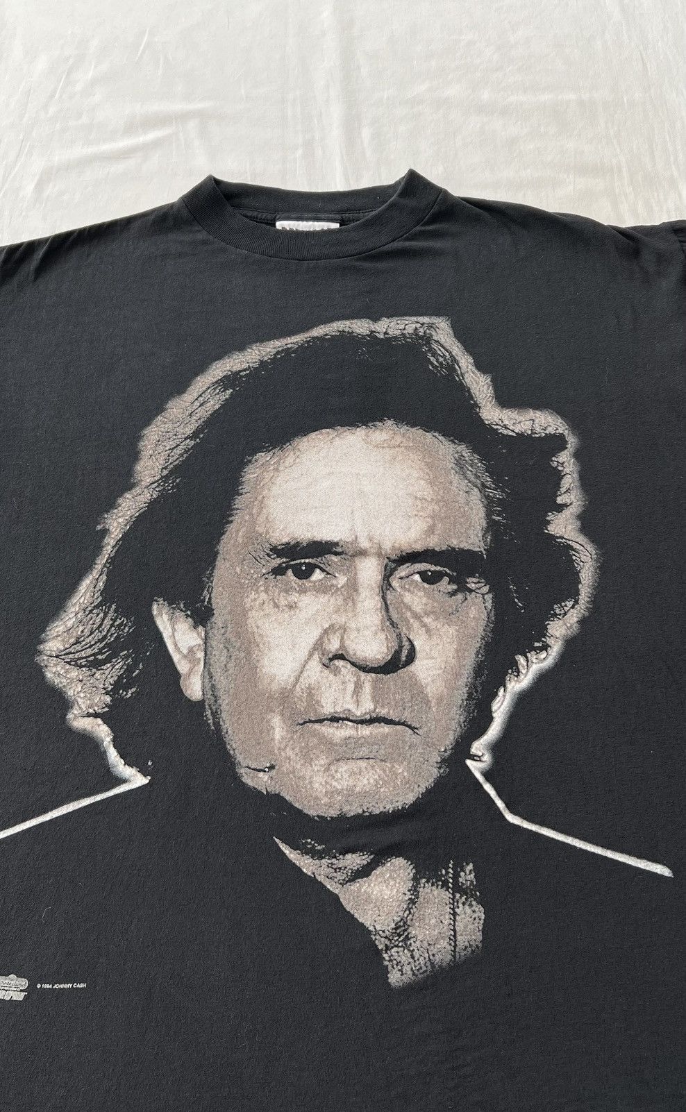 Band Tees Vintage 1997 Johnny Cash European Tour Black T-shirt Size US XL / EU 56 / 4 - 3 Thumbnail