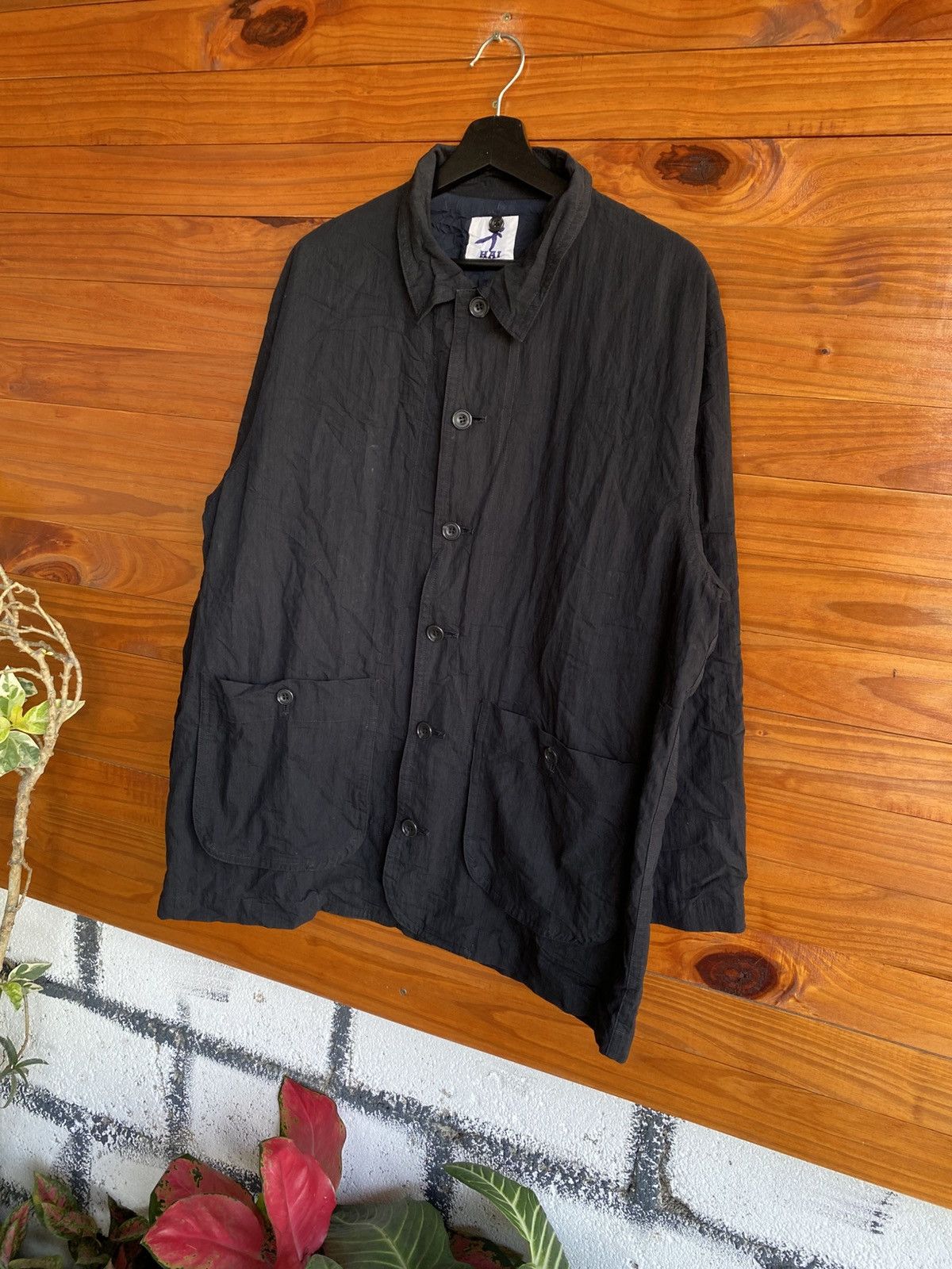 Issey Miyake HAI Sporting Gear Black Utility Jacket Japanese Casual Wear Size US M / EU 48-50 / 2 - 4 Thumbnail