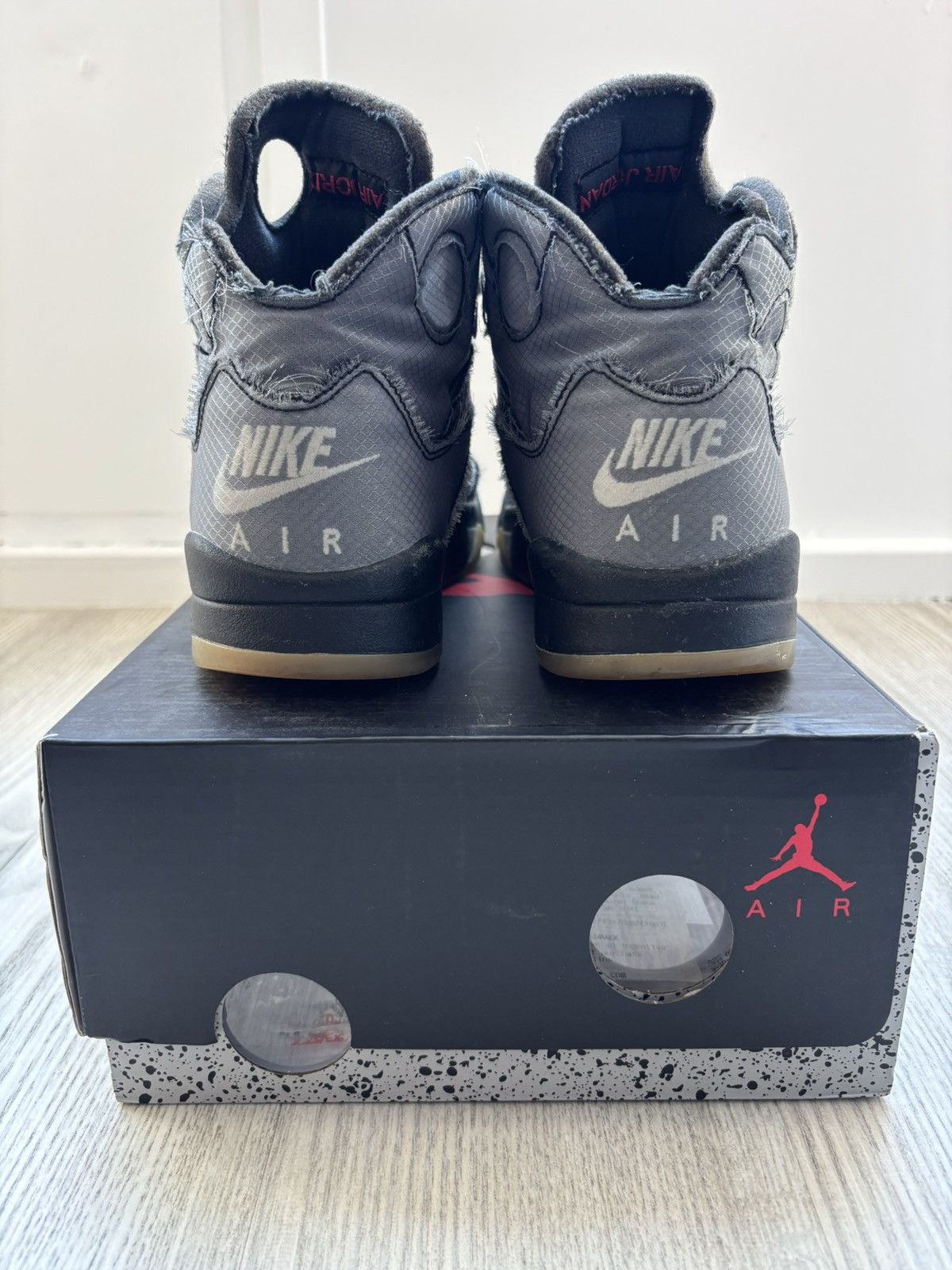 Off-White x Air Jordan 5 Retro SP Muslin