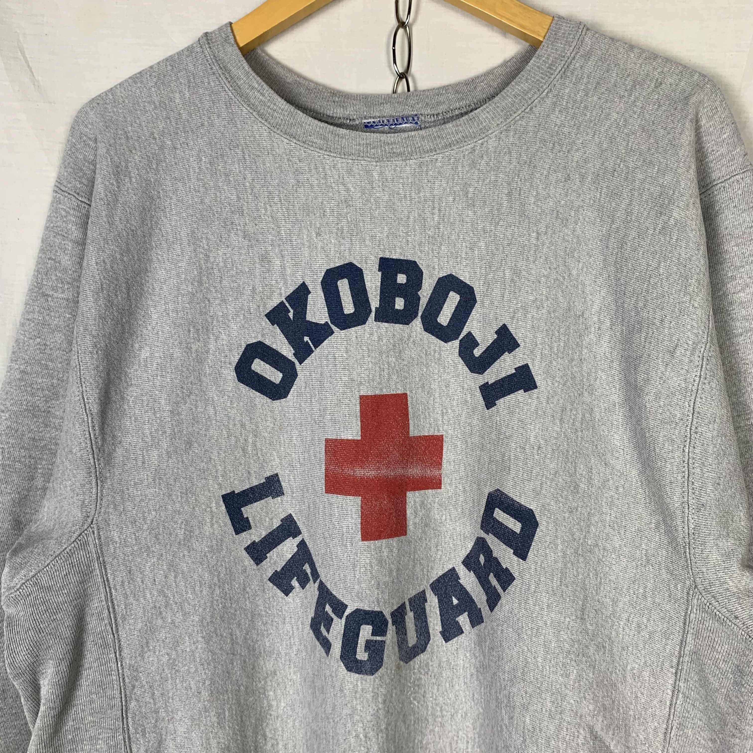 Champion Vintage Champion Reverse Weave Distressed Sweatshirt Crewnec Size US M / EU 48-50 / 2 - 2 Thumbnail