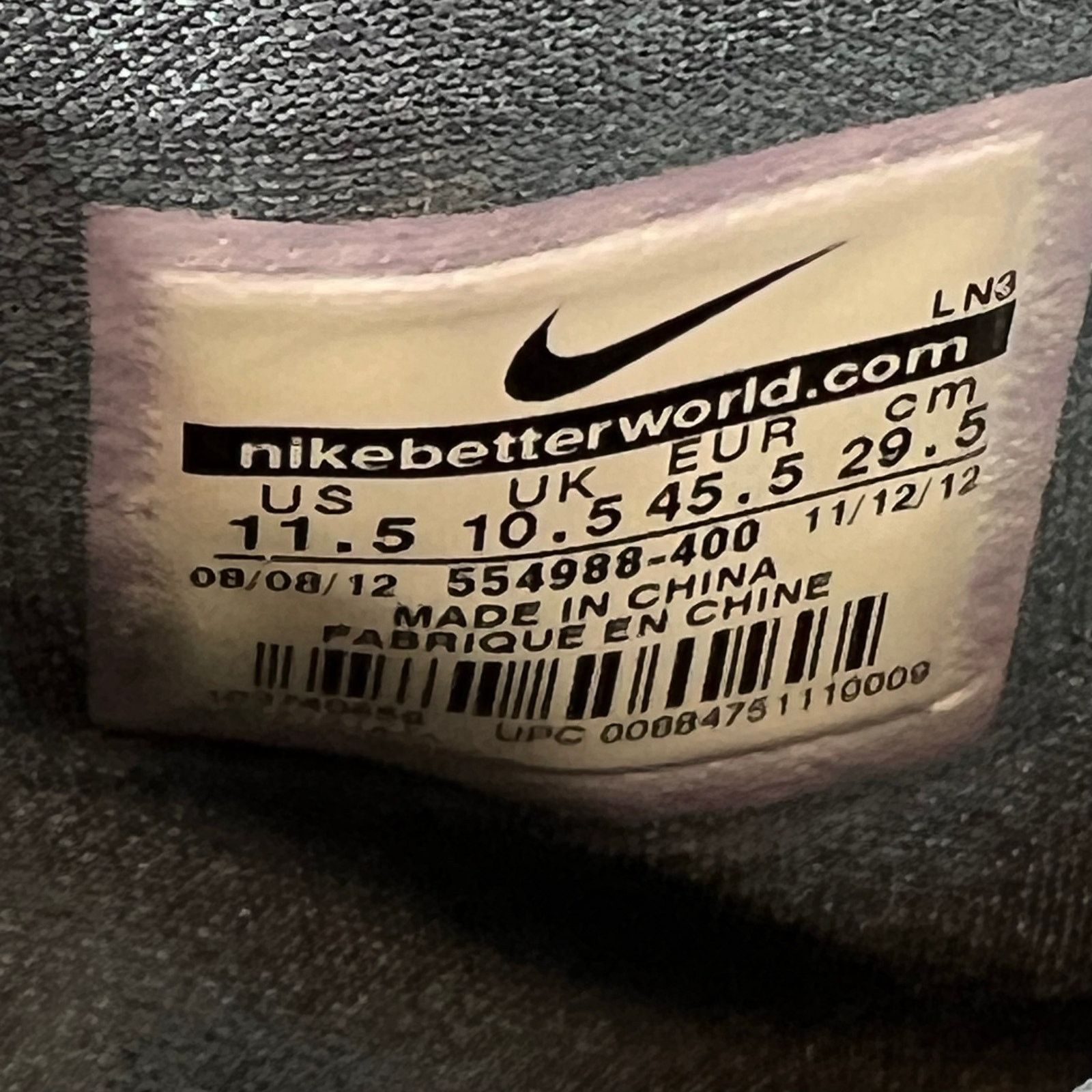 Nike Nike KD 5 ‘Ice blue’ Hightop Men’s Size 11.5 - 554988-400 Size US 11.5 / EU 44-45 - 7 Thumbnail