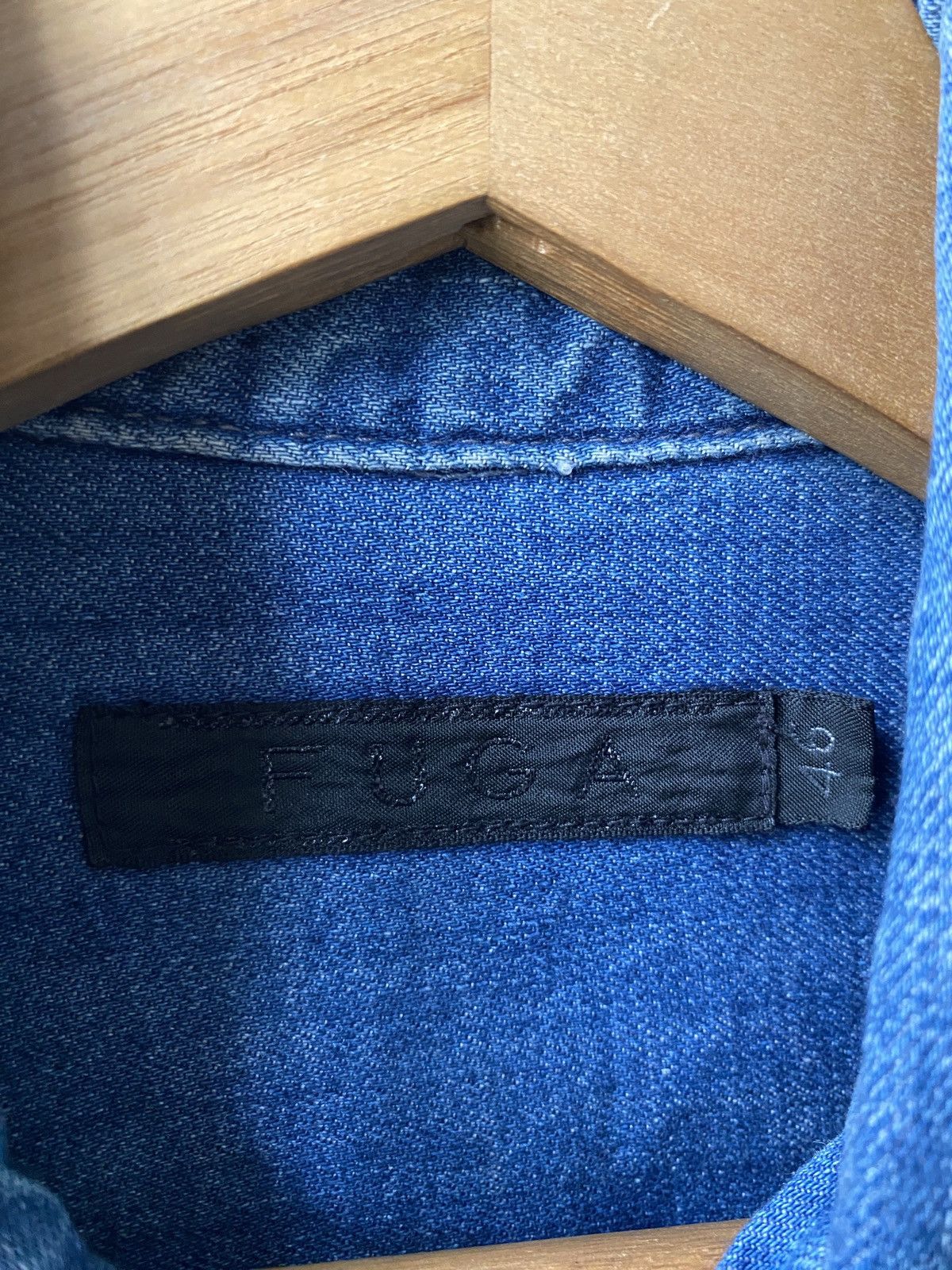 If Six Was Nine Fuga Japan Distressed Button Up Jeans Shirt Size US M / EU 48-50 / 2 - 17 Thumbnail