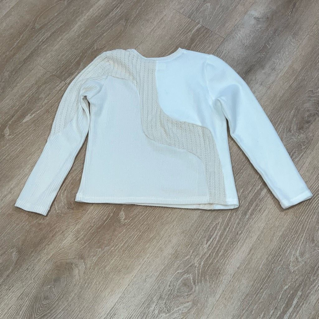 Anthropologie Margo Baridon x Anthropologie Long Sleeve Multi Neutral Tone Size M / US 6-8 / IT 42-44 - 6 Thumbnail