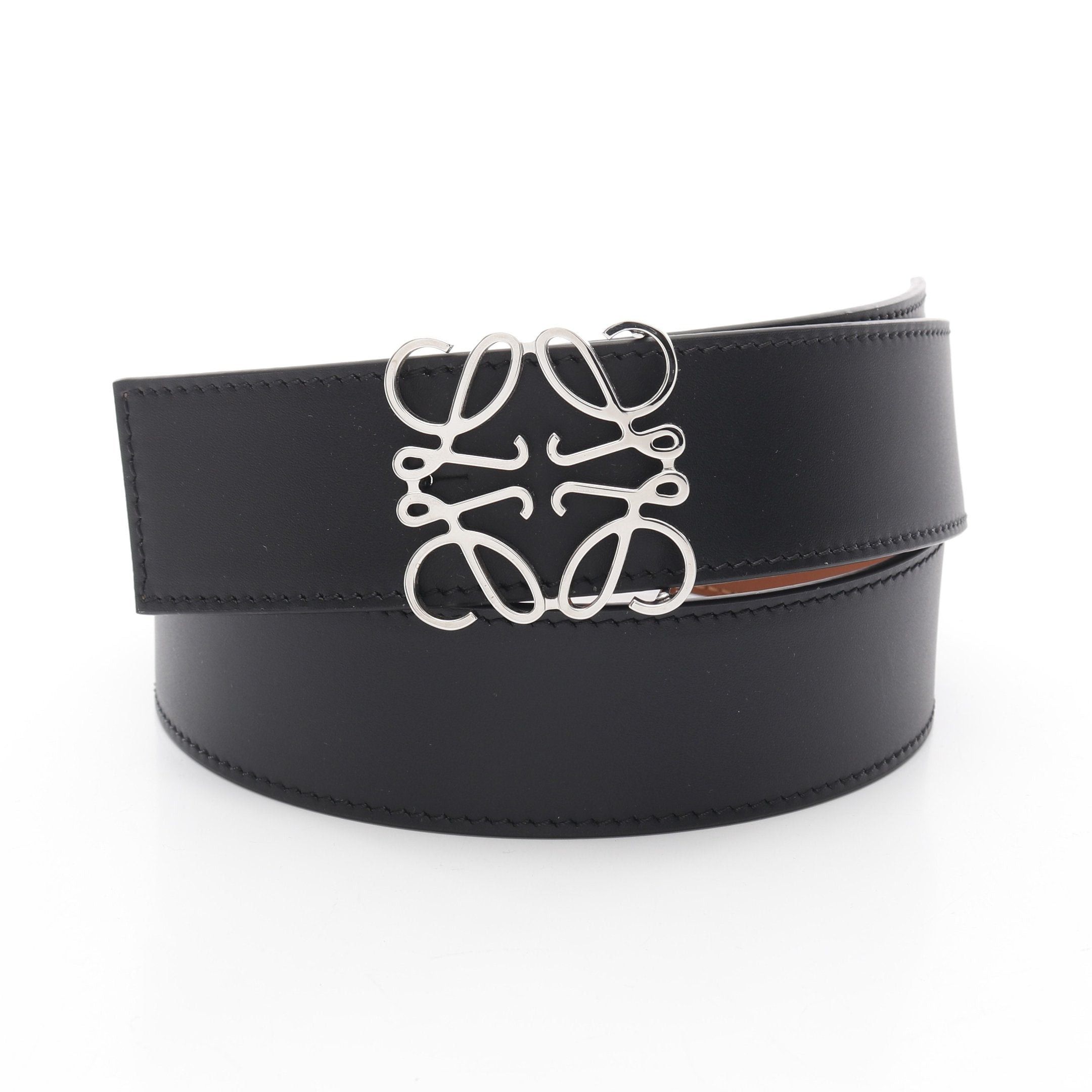 Loewe Cappuccino Leather Belt | Grailed