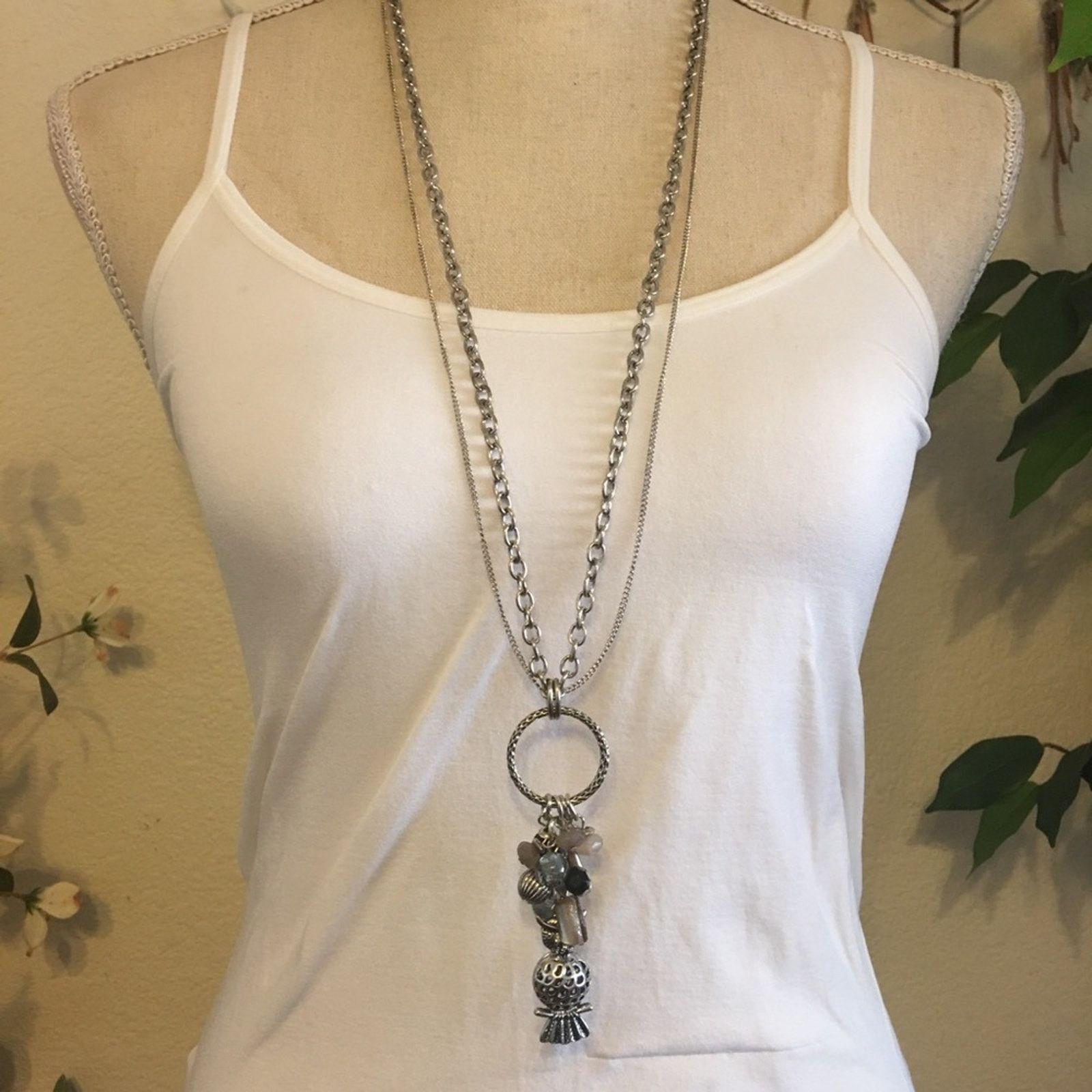Jewelry Ruby Road owl pendant cluster chain necklace Size ONE SIZE - 1 Thumbnail