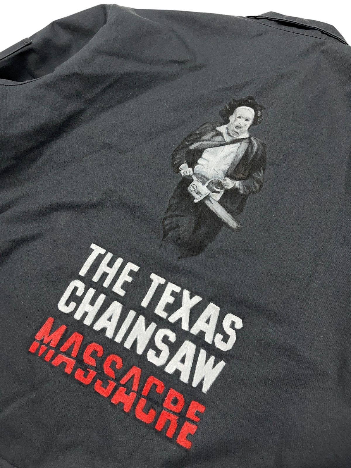Expert Horror 80s The Texas Chainsaw Massacre Custom Made Red Kap Jacket Size US XL / EU 56 / 4 - 8 Thumbnail
