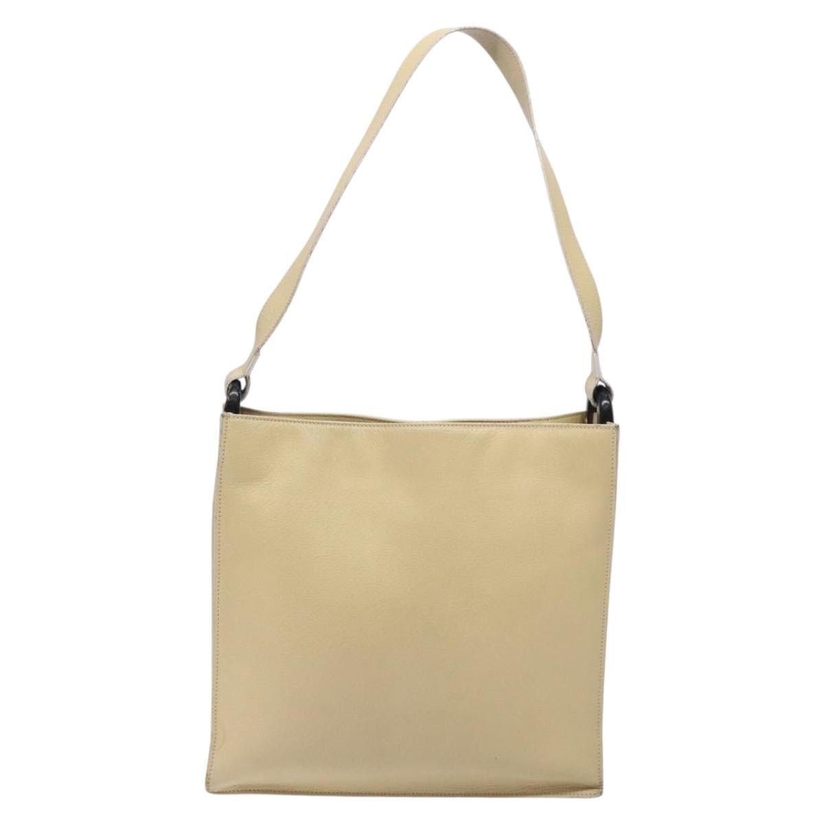 Gucci GUCCI Shoulder Bag Leather Beige Gold 001 3444 001 3444 Size ONE SIZE - 3 Thumbnail