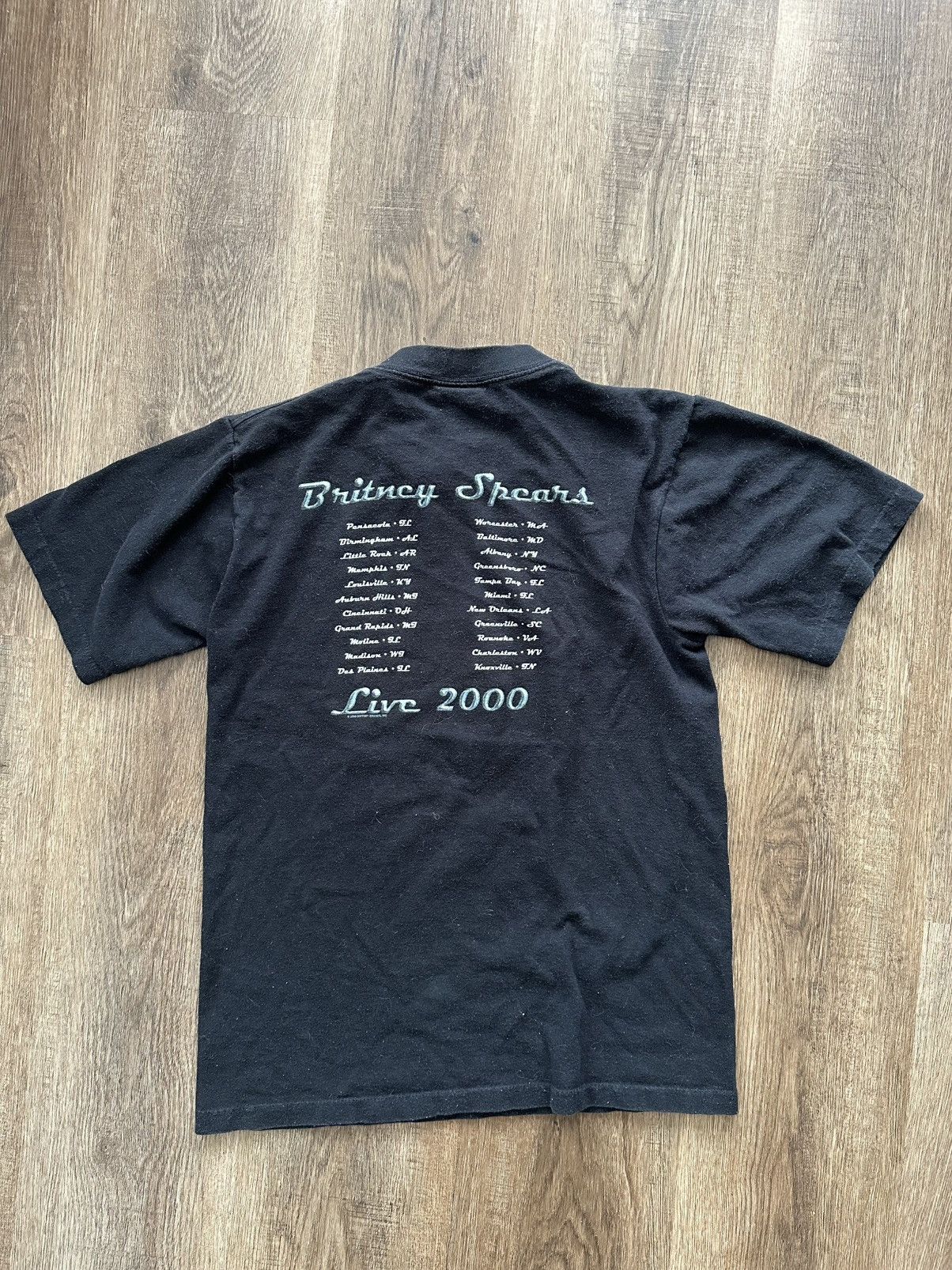 All Sport × Band Tees × Vintage Vintage 2000 Britney Tour Shirt Size US S / EU 44-46 / 1 - 2 Thumbnail