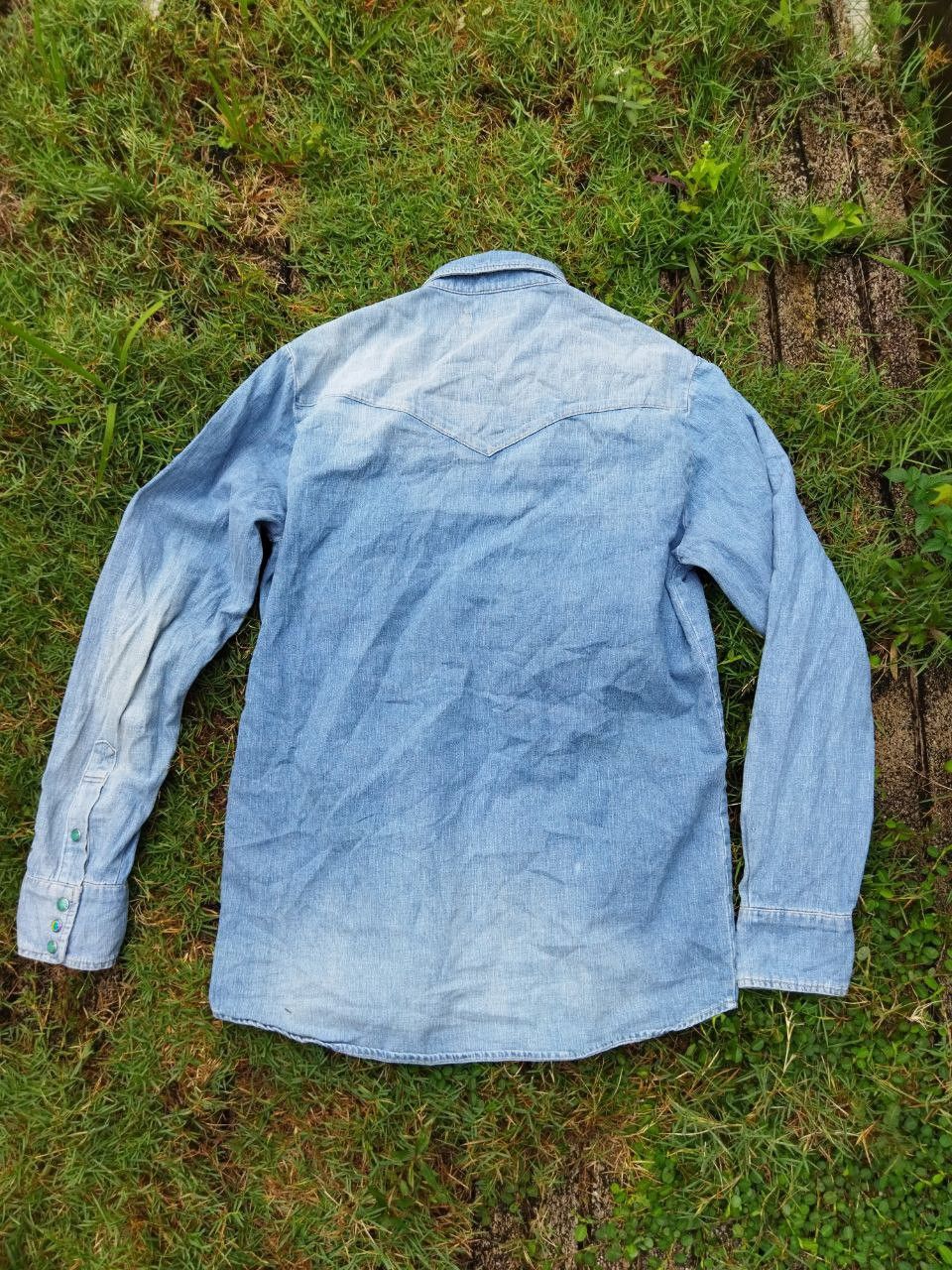 Hysteric Glamour Vintage Hysteric Glamour Denim Shirt Size US L / EU 52-54 / 3 - 13 Thumbnail