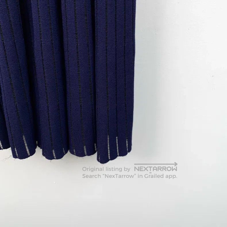 Fendi Fendi Dark Blue Collar Double Breasted Long Sleeve Knitted Size XS / US 0-2 / IT 36-38 - 4 Thumbnail