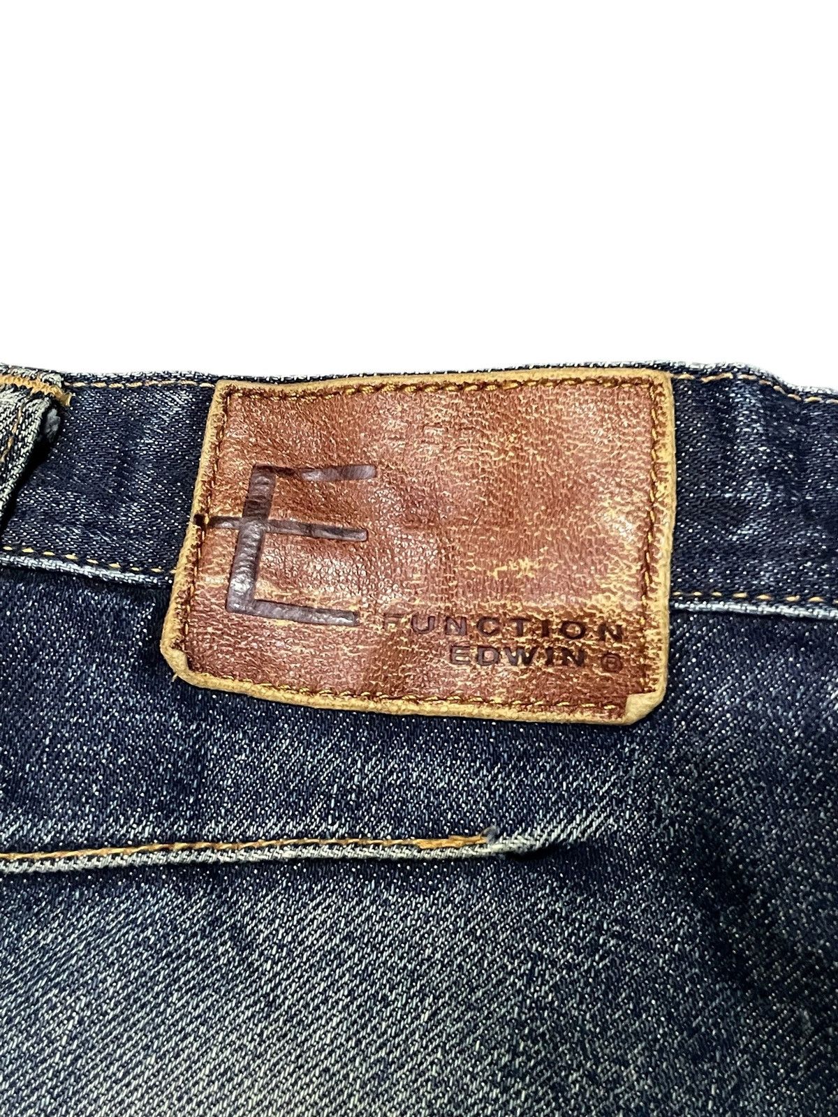 Edwin × Hysteric Glamour Vintage Edwin E Function Spiral Cut Loose Jeans Size US 30 / EU 46 - 17 Thumbnail