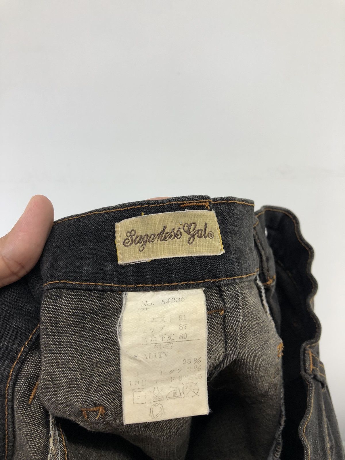 Japanese Brand Japanese Brand Sugarless Gal Flare Bootcut Jeans Size 26" / US 2 / IT 38 - 17 Thumbnail
