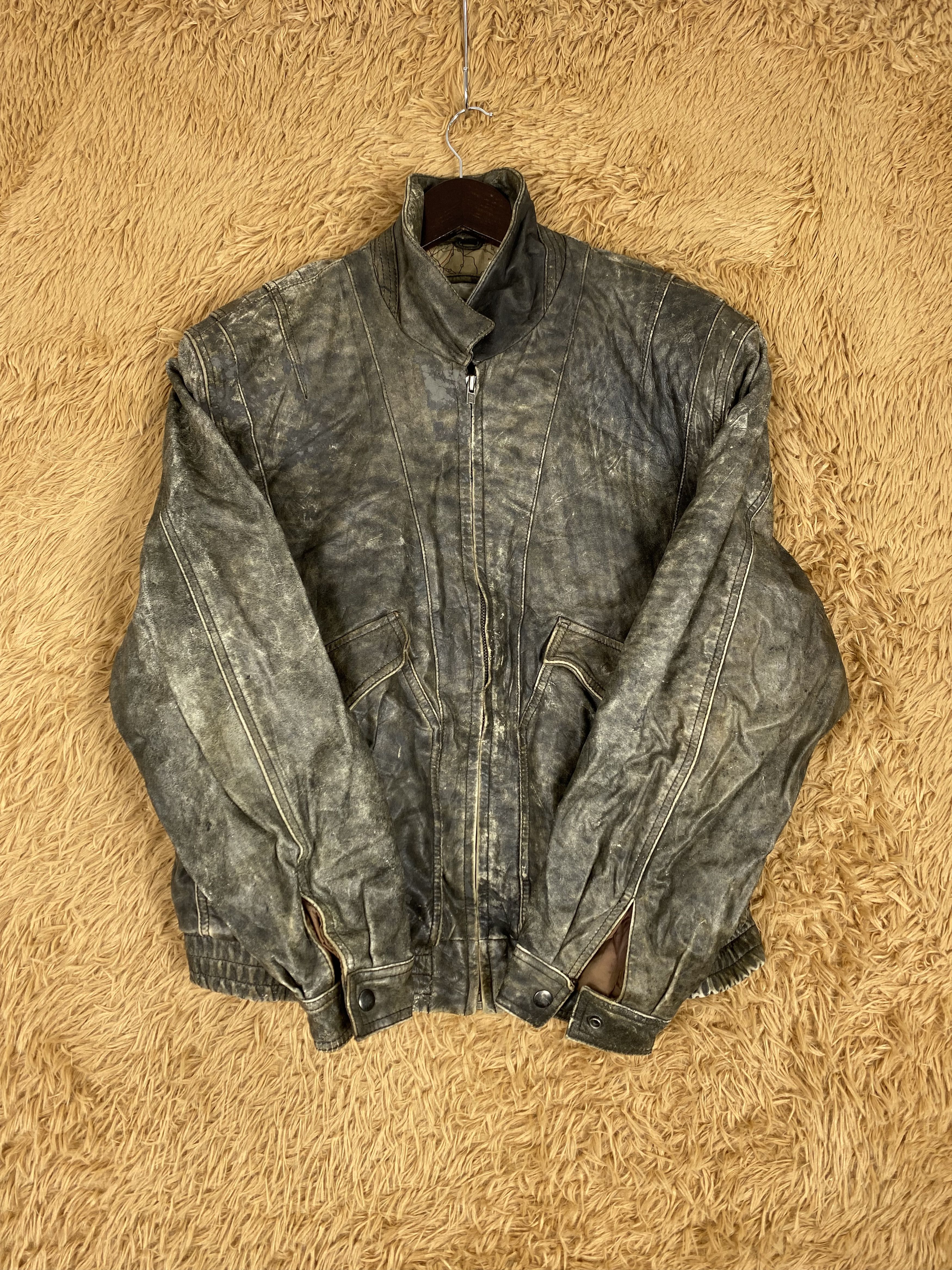 Vintage Vintage Leather Warehouse Jacket Size US M / EU 48-50 / 2 - 3 Thumbnail