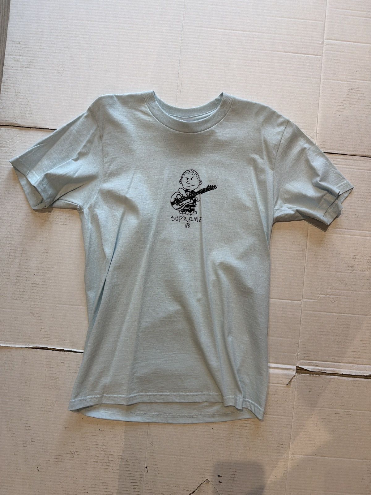 Supreme Supreme rocker t shirt blue Size US S / EU 44-46 / 1 - 1 Thumbnail