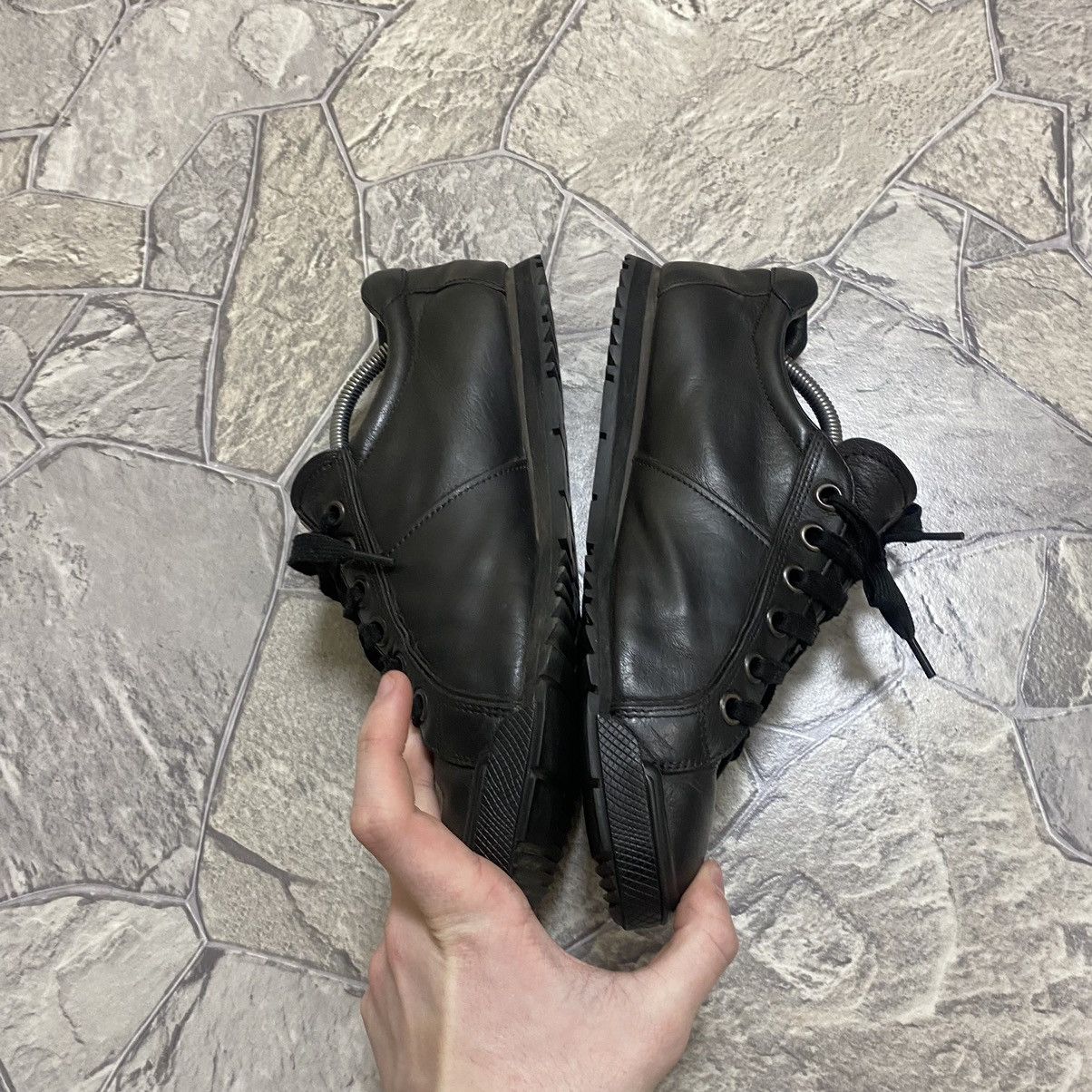 Prada Prada Leather Sneakers Low Top Size US 6.5 / EU 39-40 - 7 Thumbnail