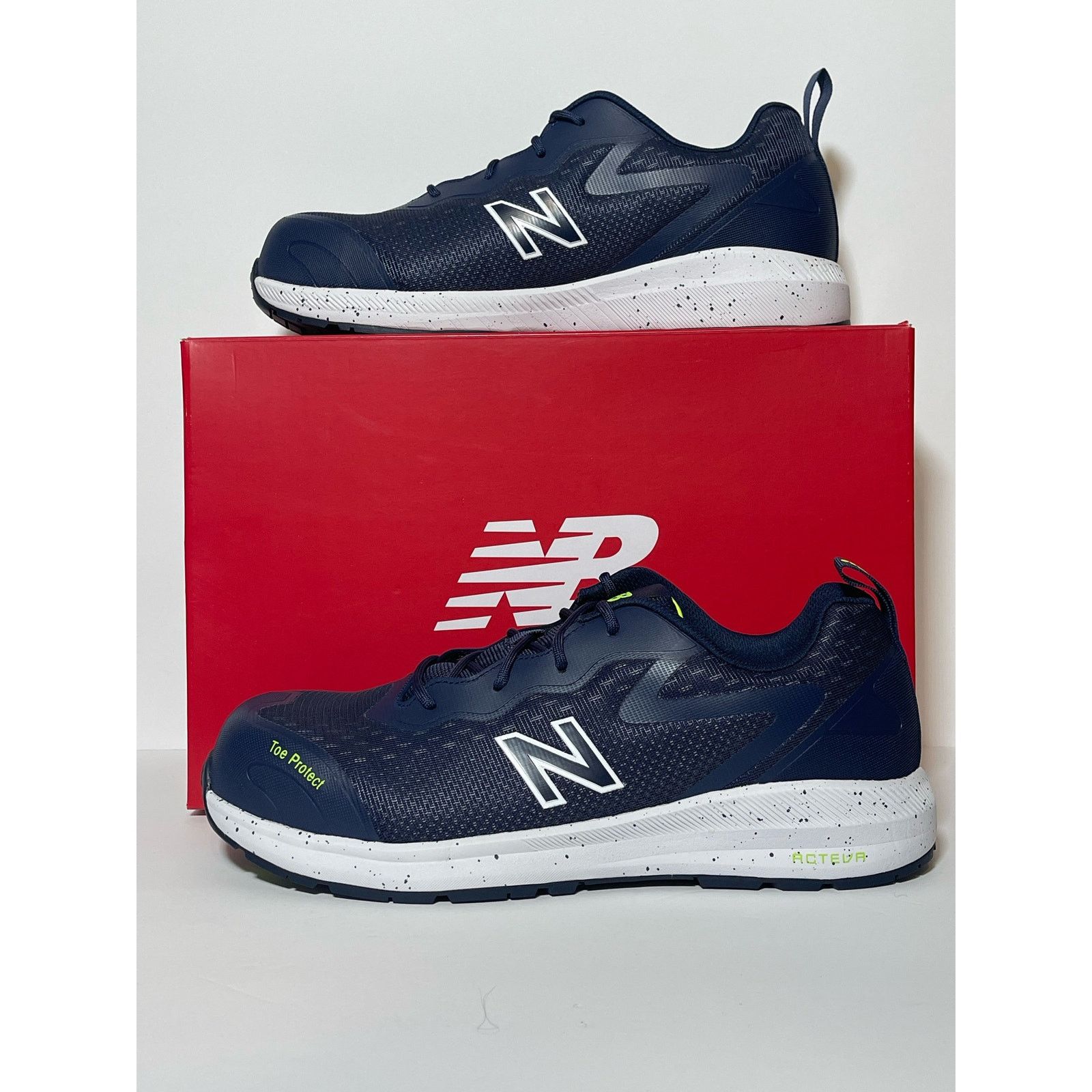 New Balance New Balance Work & Safety Logic Comp Toe Navy Shoes Size10.5 Size US 10.5 / EU 43-44 - 1 Thumbnail