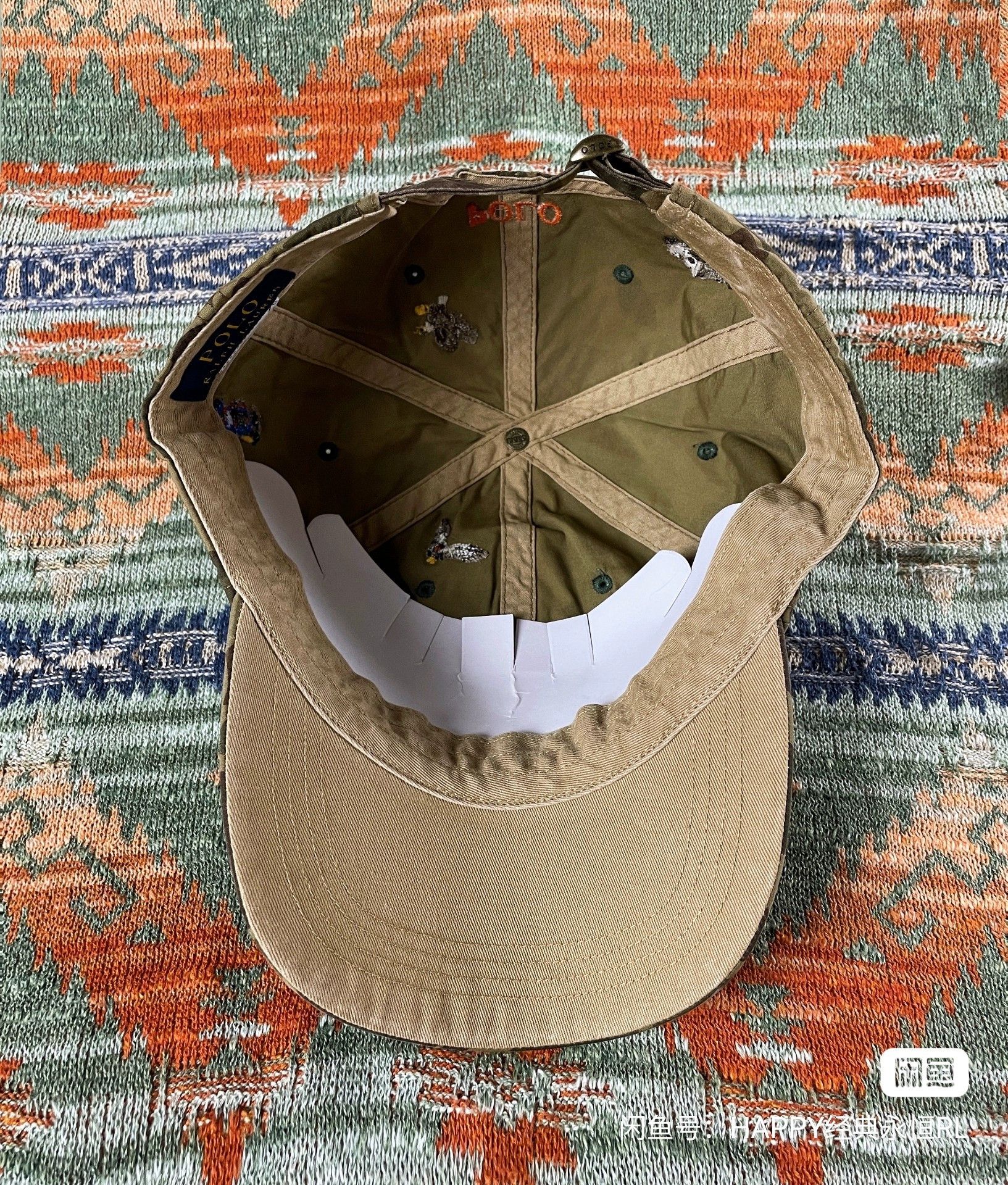 Polo Ralph Lauren Polo Ralph Lauren Rare Leather Baseball Hat cap Size ONE SIZE - 7 Thumbnail